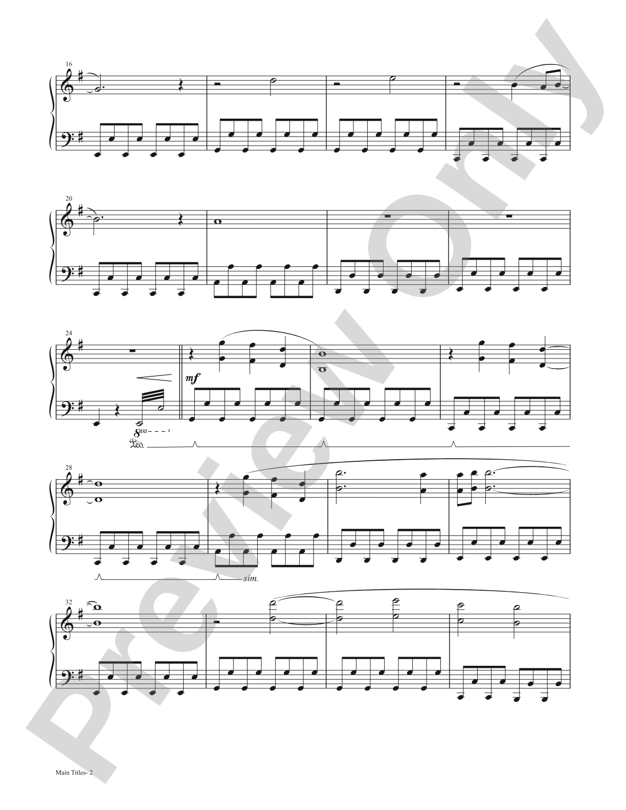 Main Titles (from 8-Bit Christmas): Piano