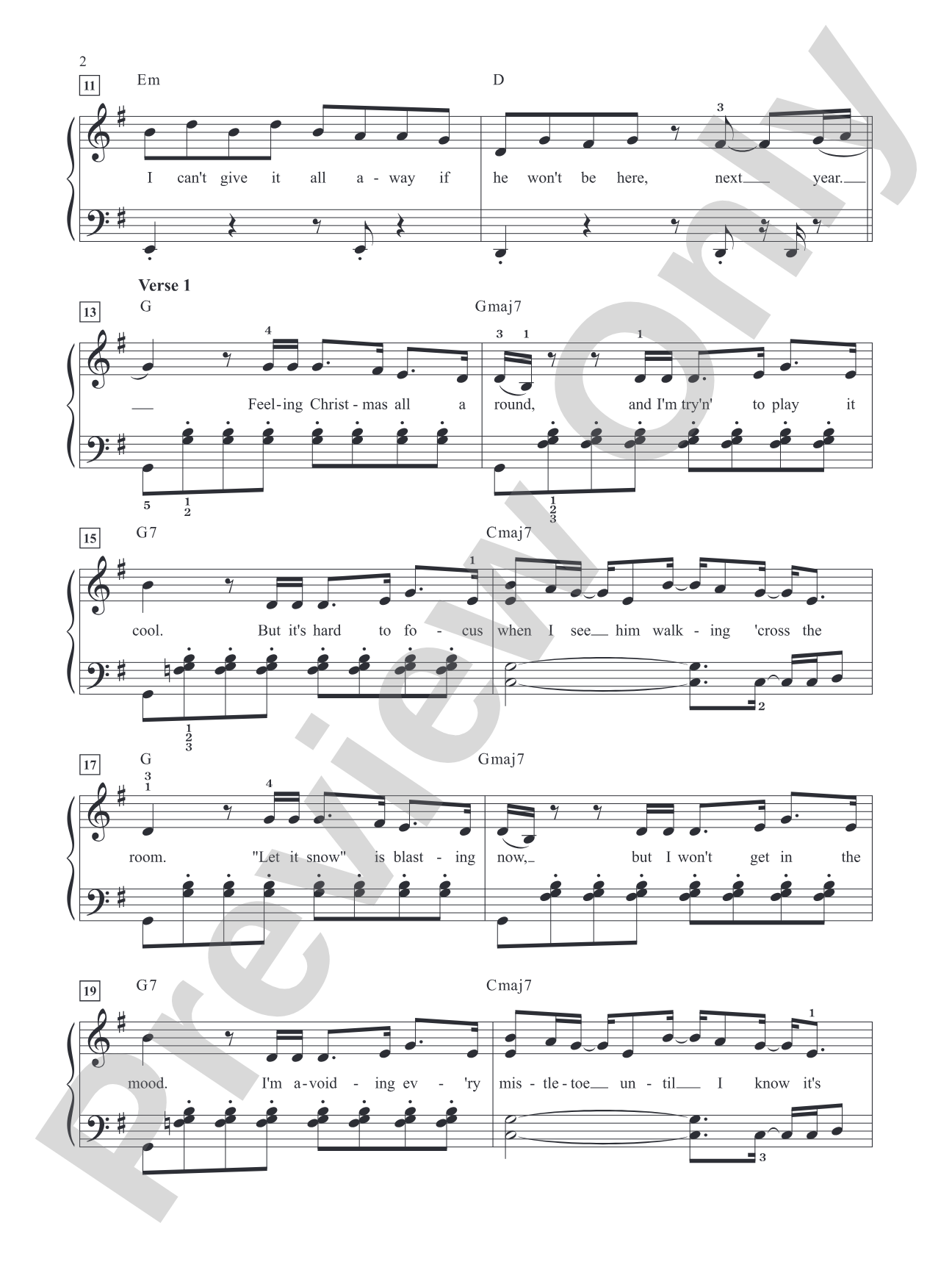 Santa Tell Me (Ariana Grande): Piano/Vocal