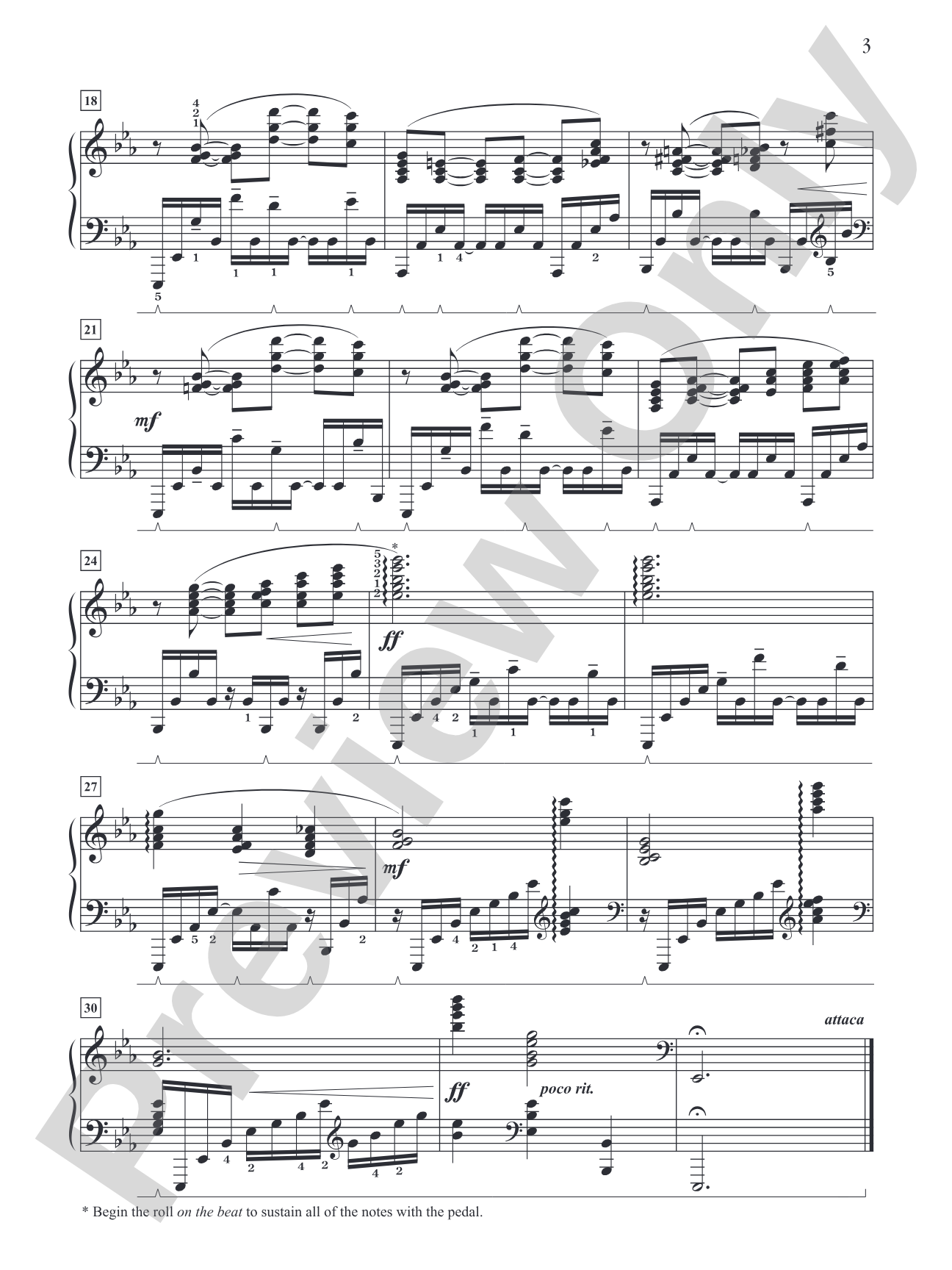 Romance in E-flat Major: Piano