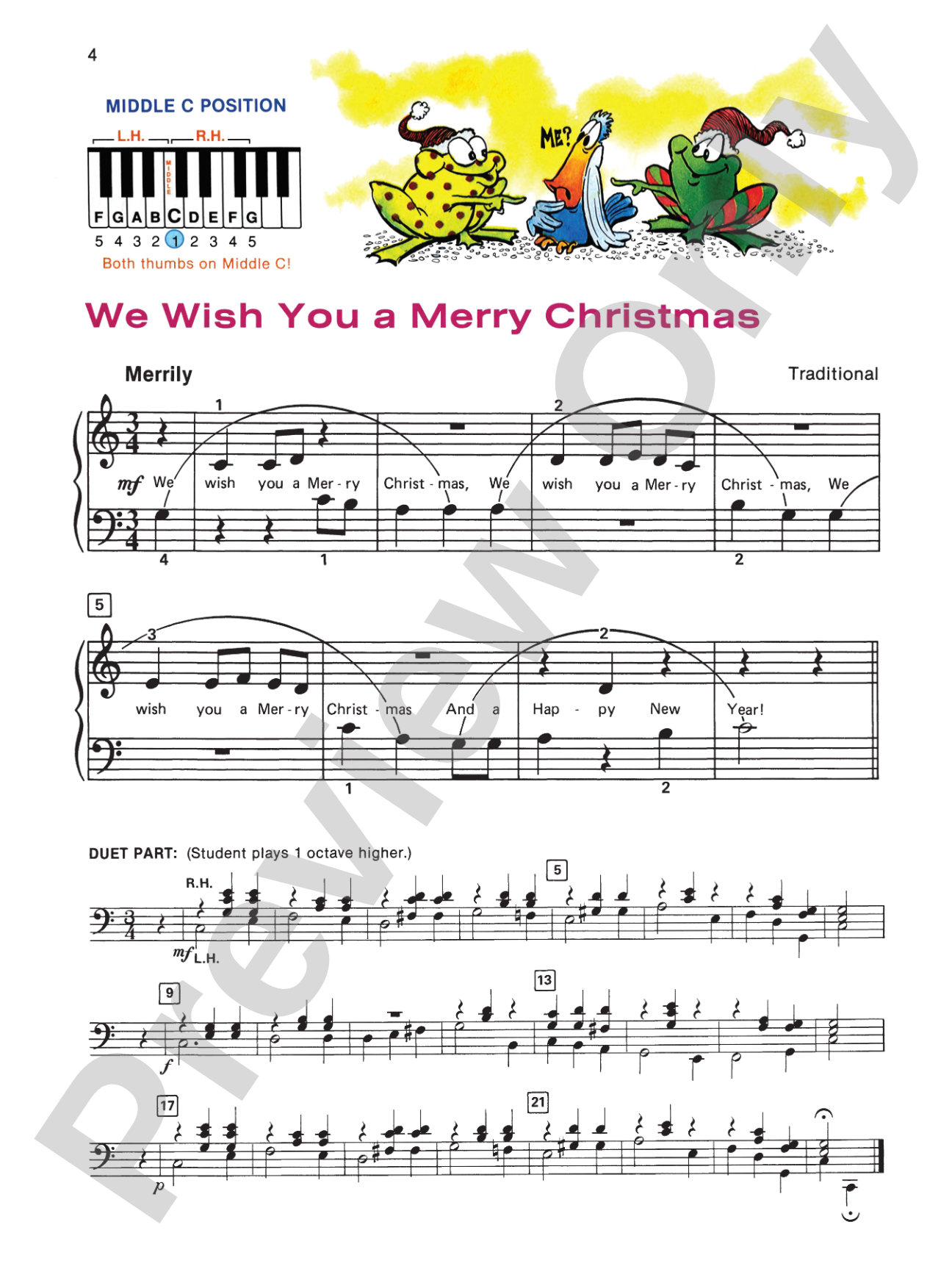 Alfred's Basic Piano Library: Merry Christmas! Book 1B: Piano