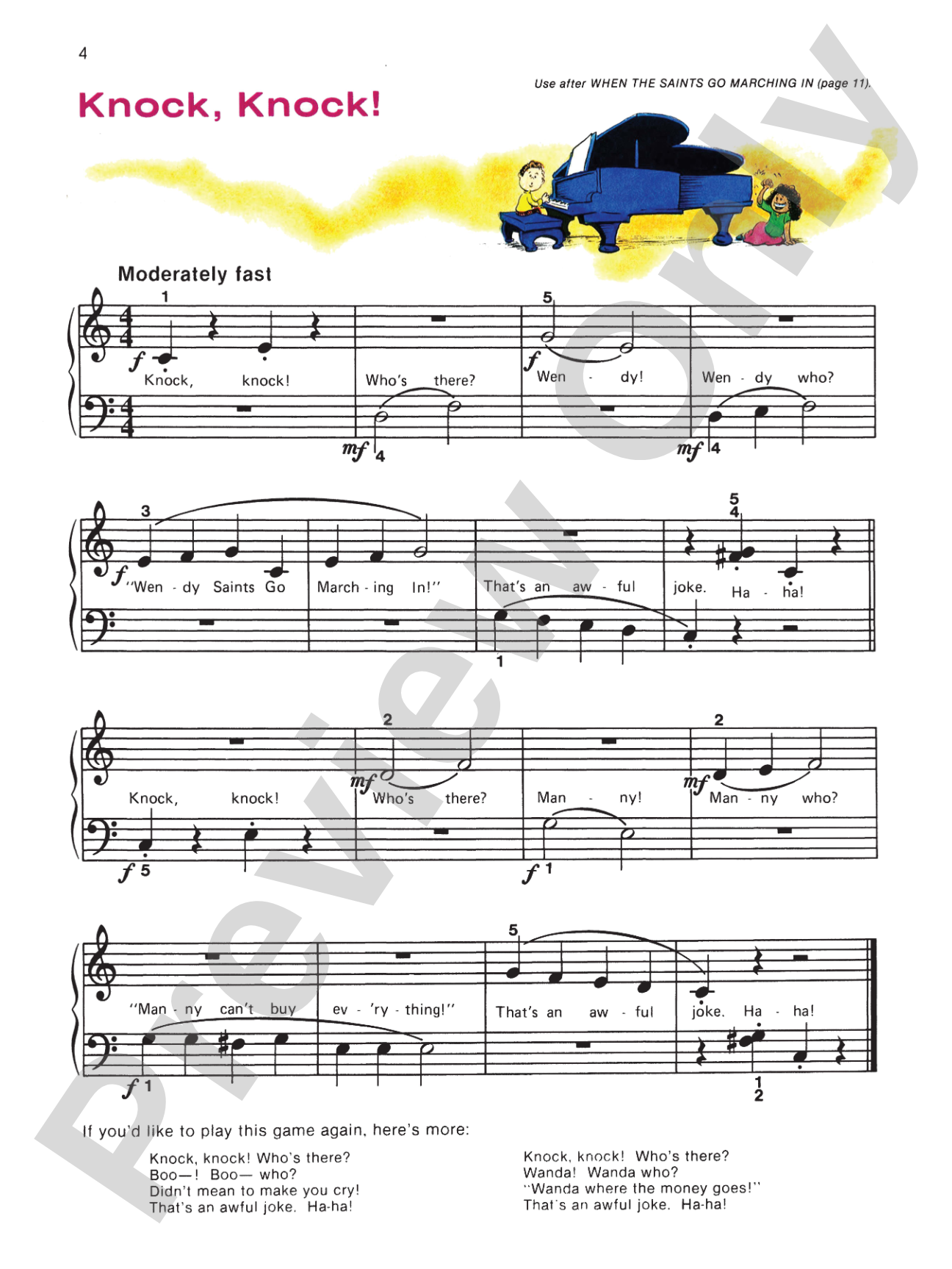 Alfred's Basic Piano Library: Fun Book 1B: A Collection of 24 Entertaining Solos: Piano