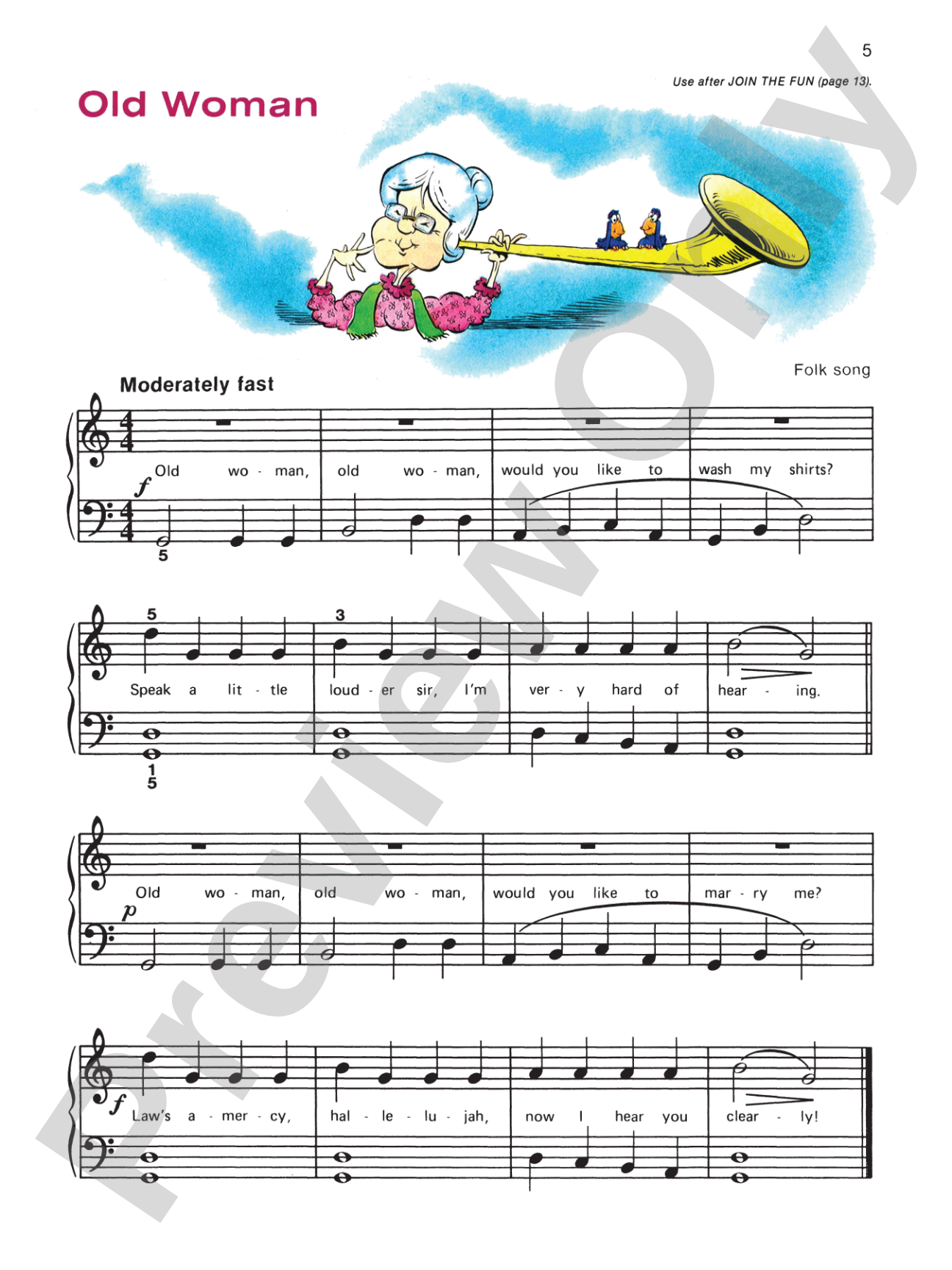 Alfred's Basic Piano Library: Fun Book 1B: A Collection of 24 Entertaining Solos: Piano