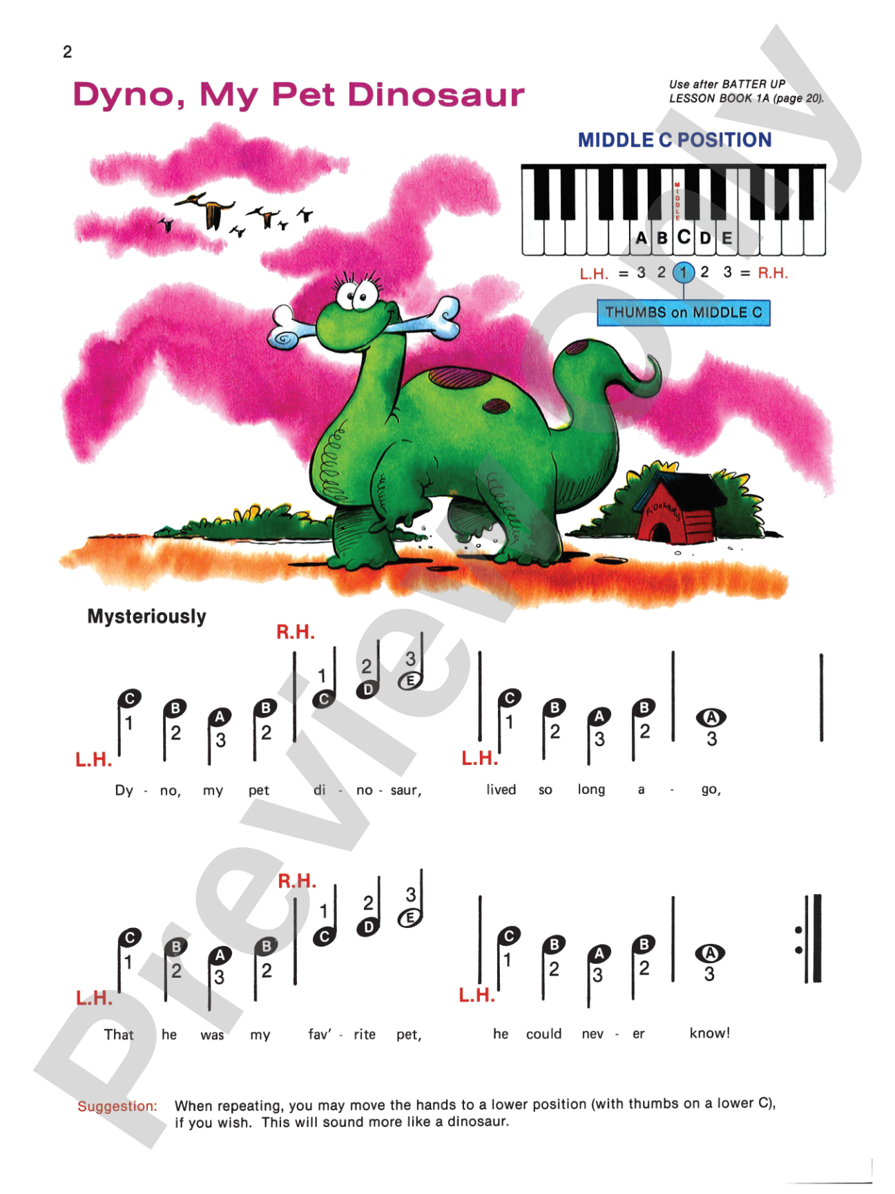 Alfred's Basic Piano Library: Fun Book 1A: A Collection of 31 Entertaining Solos: Piano
