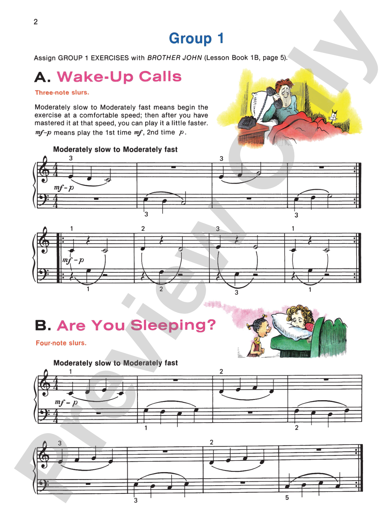 Alfred's Basic Piano Library: Technic Book 1B: Piano