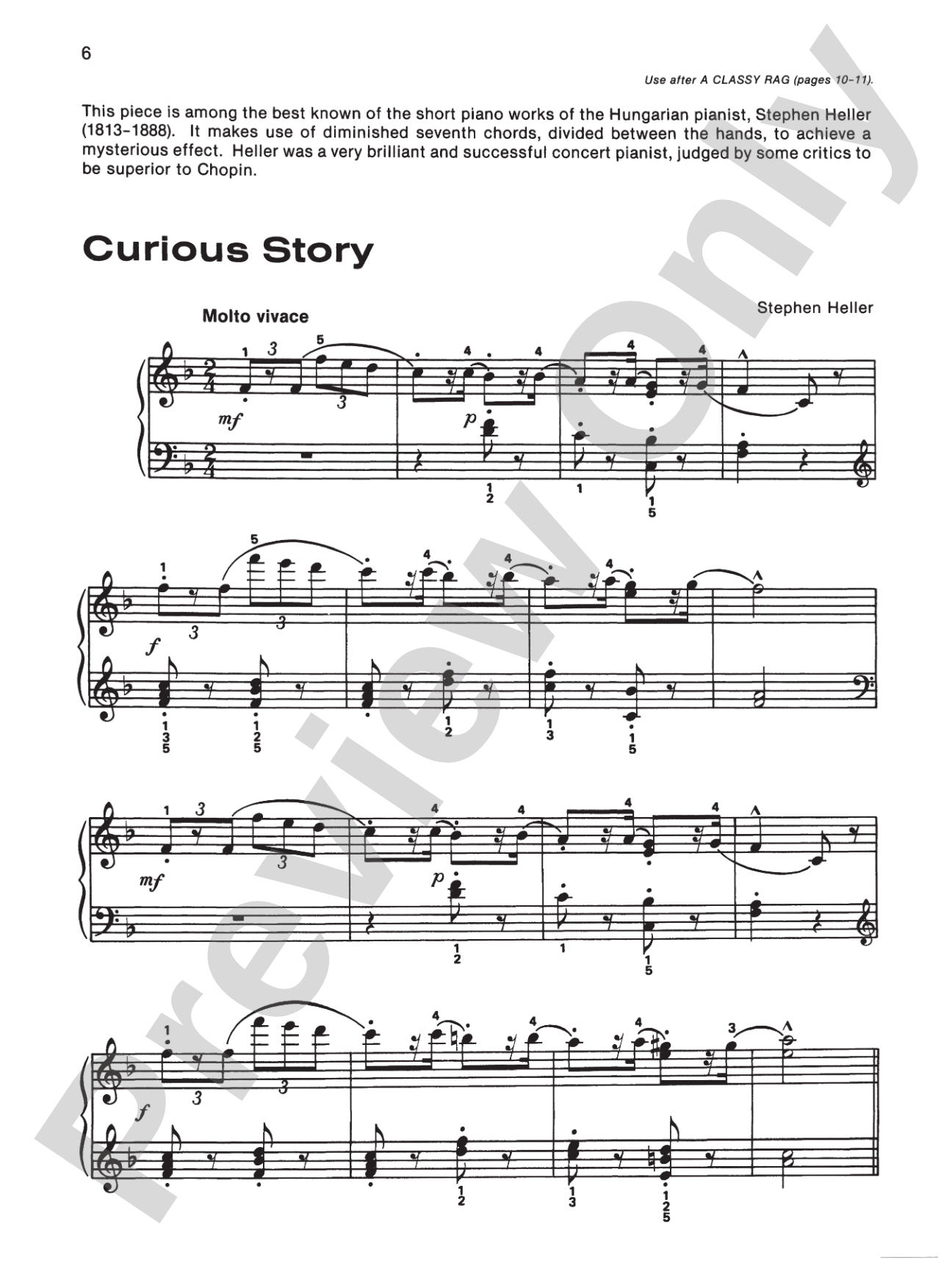 Alfred's Basic Piano Library: Recital Book 6: Piano