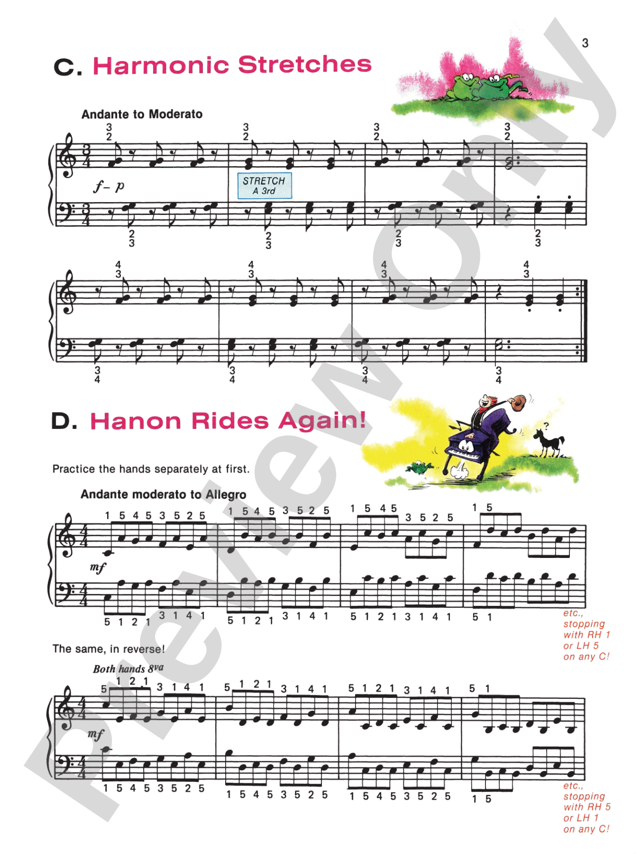 Alfred's Basic Piano Library: Technic Book 3: Piano