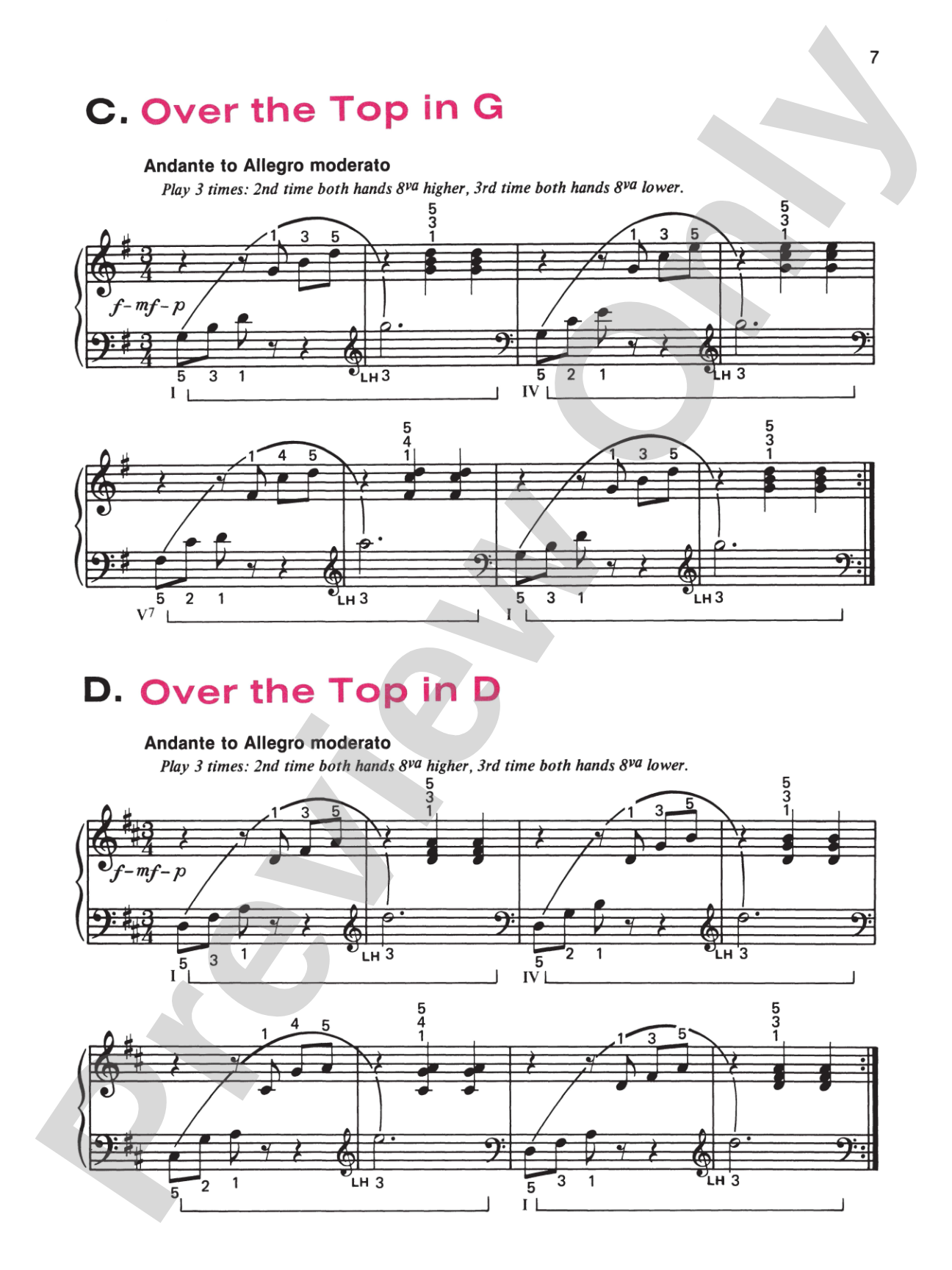 Alfred's Basic Piano Library: Technic Book 3: Piano