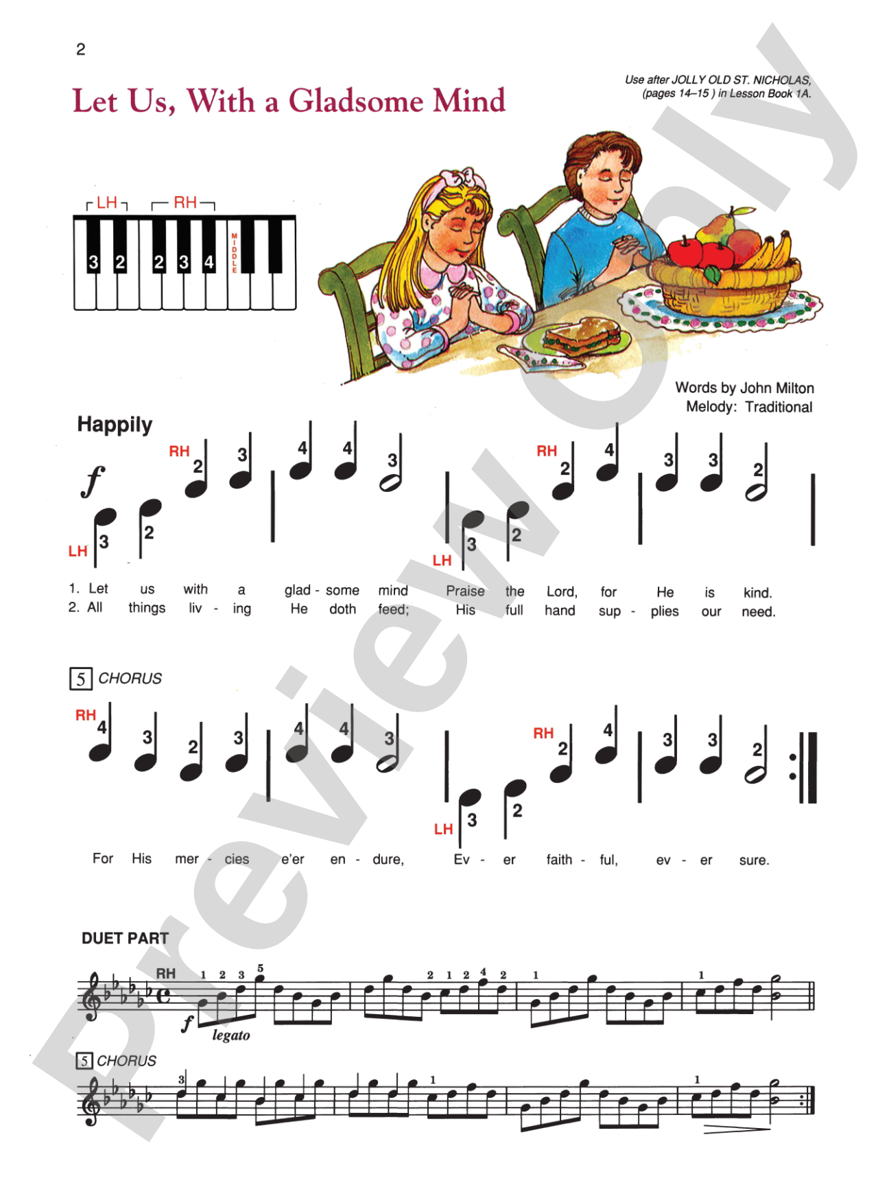 Alfred's Basic Piano Library: Hymn Book 1A: Piano