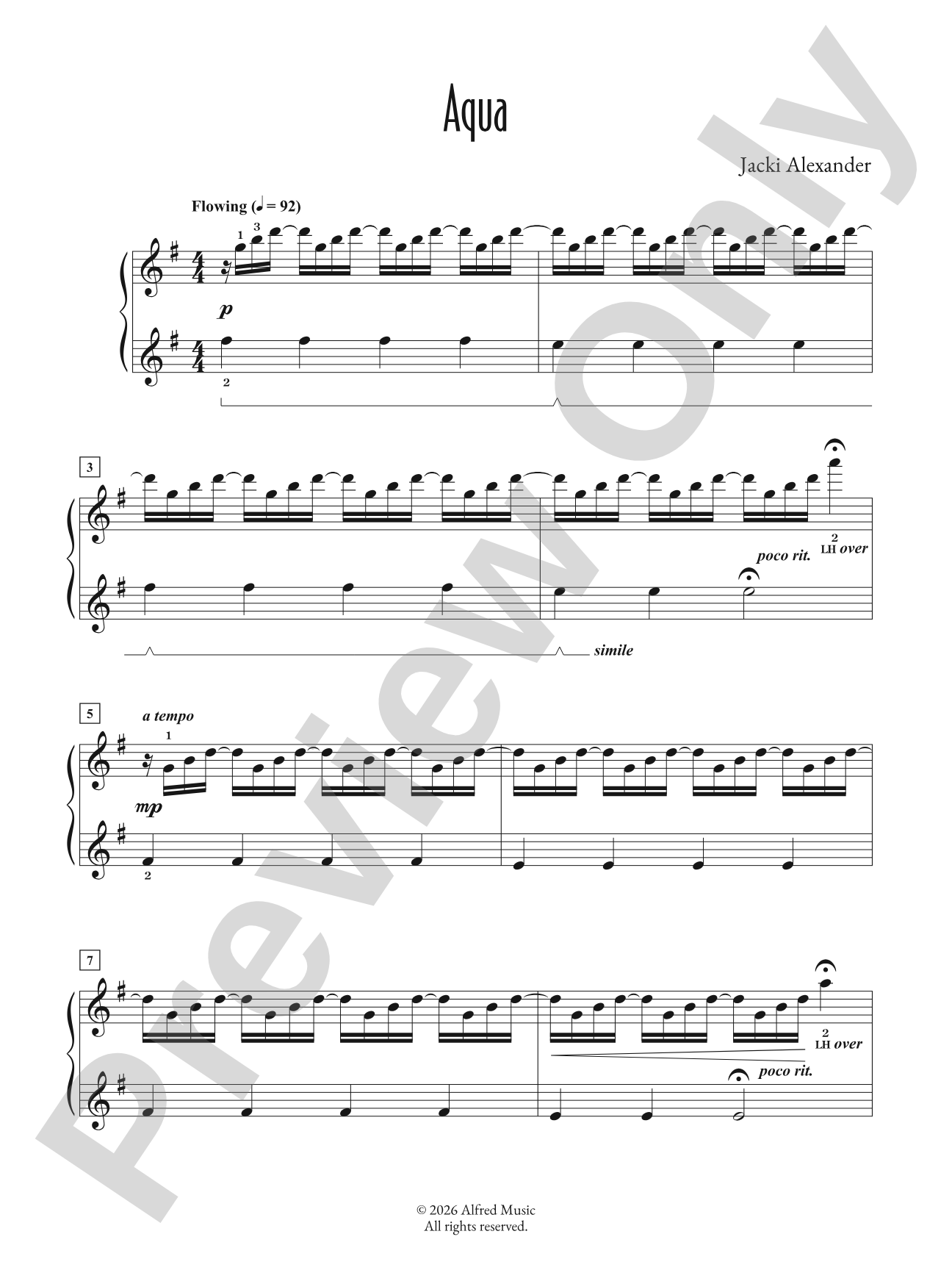 Aqua: Piano