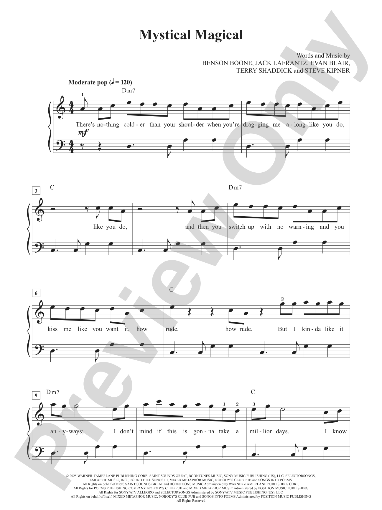 Mystical Magical: Piano