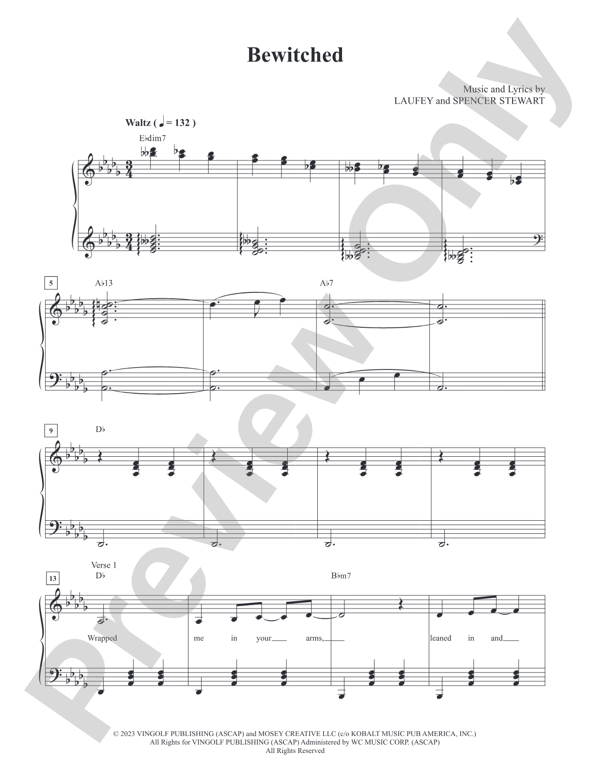 Bewitched: Piano