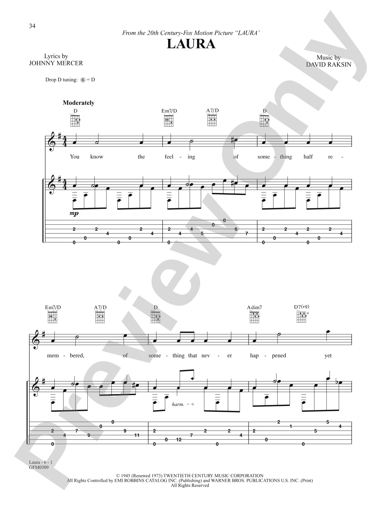 Laura: Solo Guitar