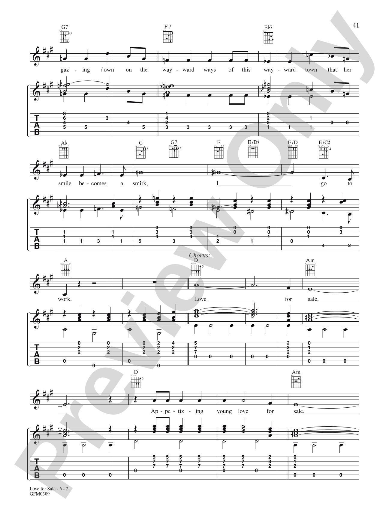 Love For Sale: Solo Guitar