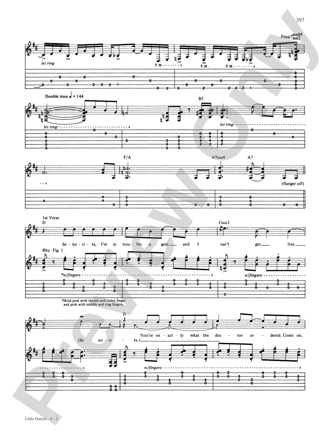 Little Guitars: Authentic Guitar TAB