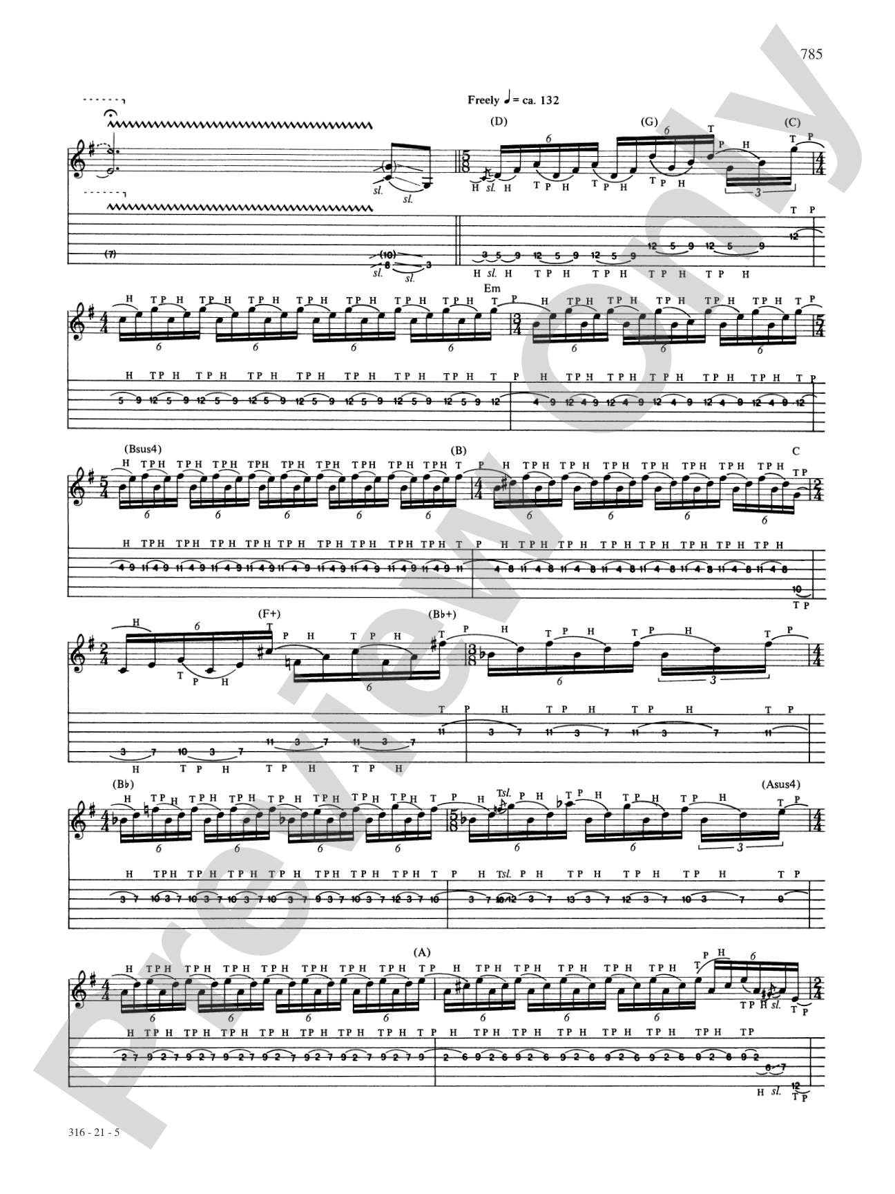 316: Authentic Guitar TAB