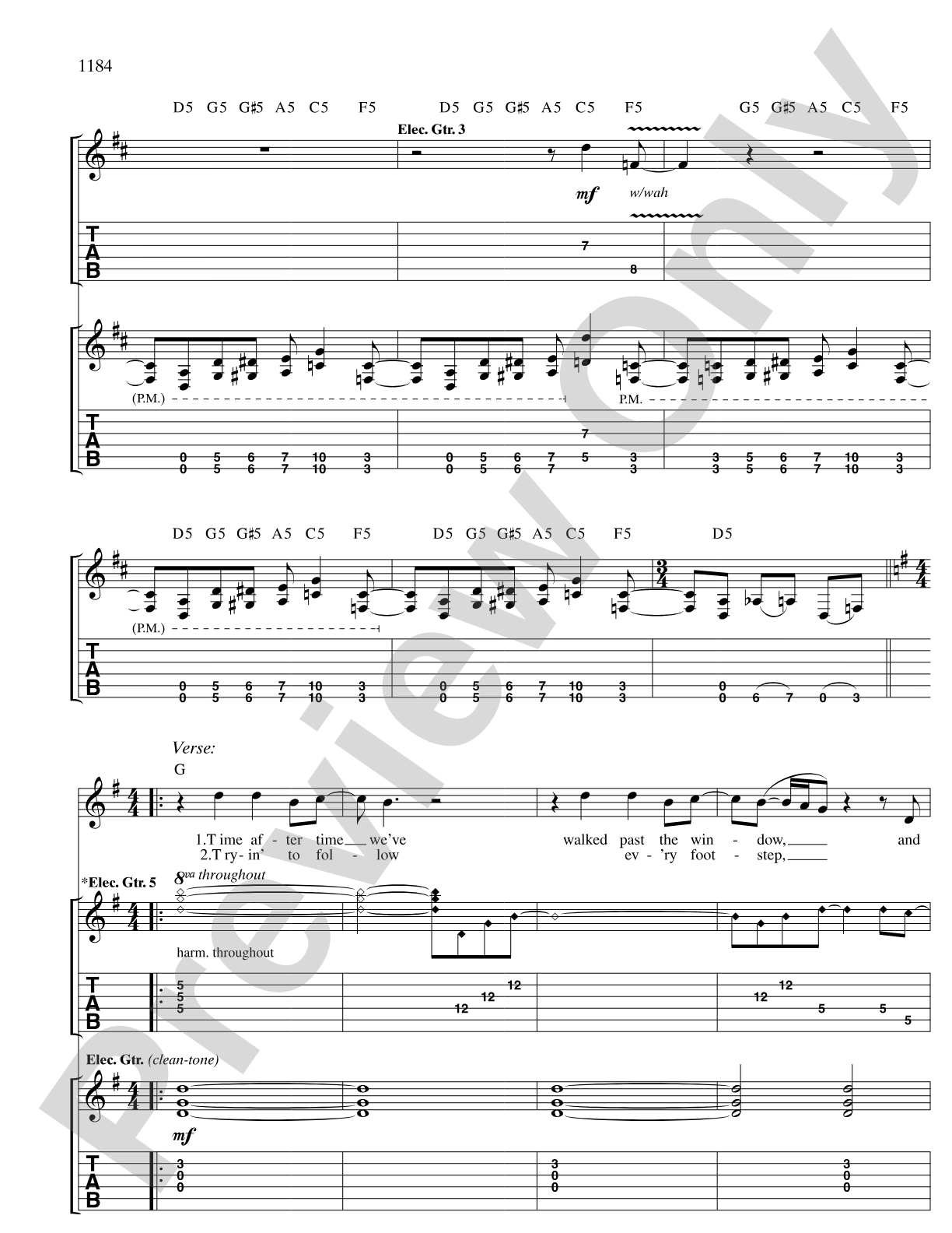 Learning To See: Authentic Guitar TAB