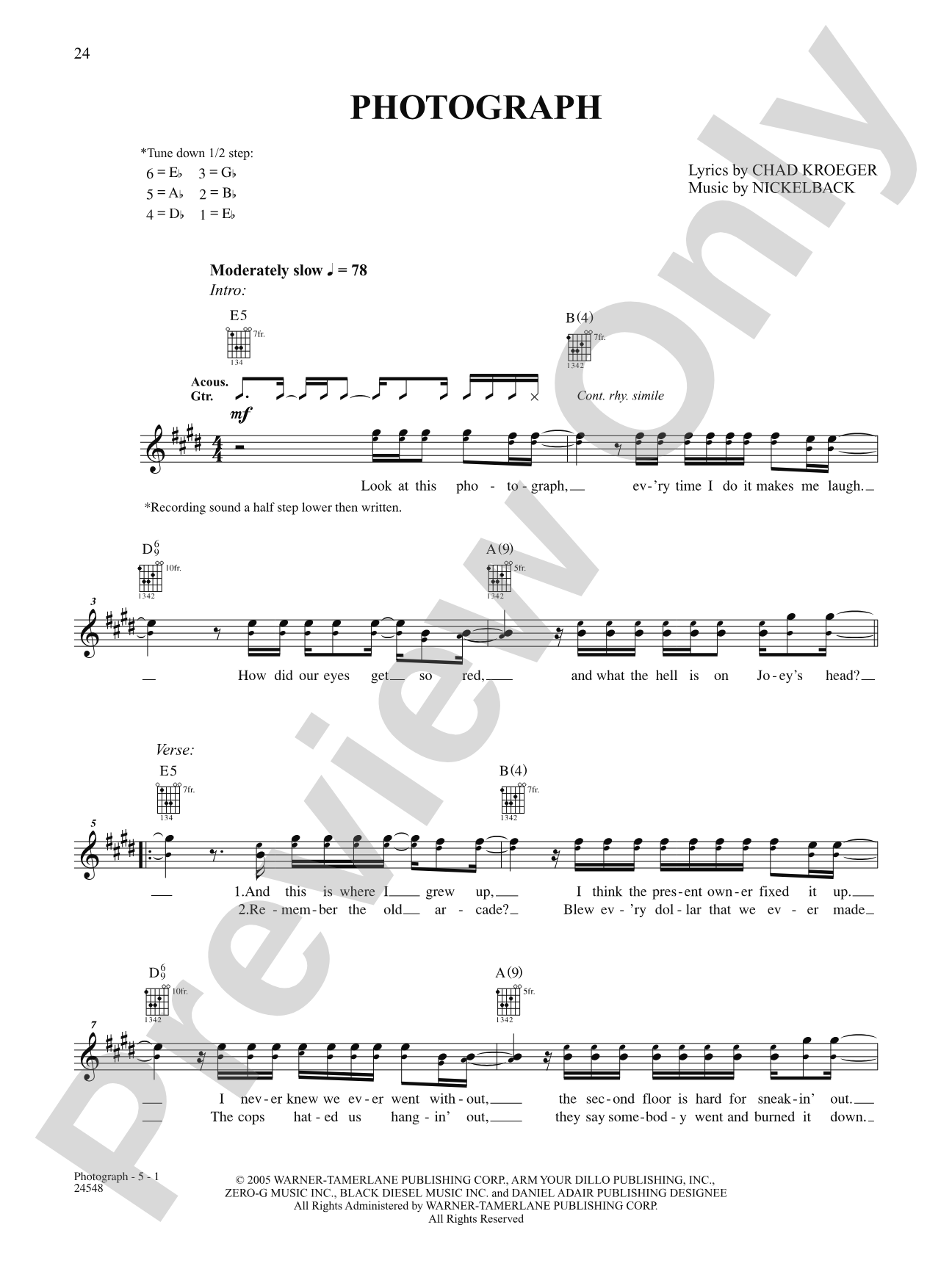 Photograph: Authentic Guitar TAB