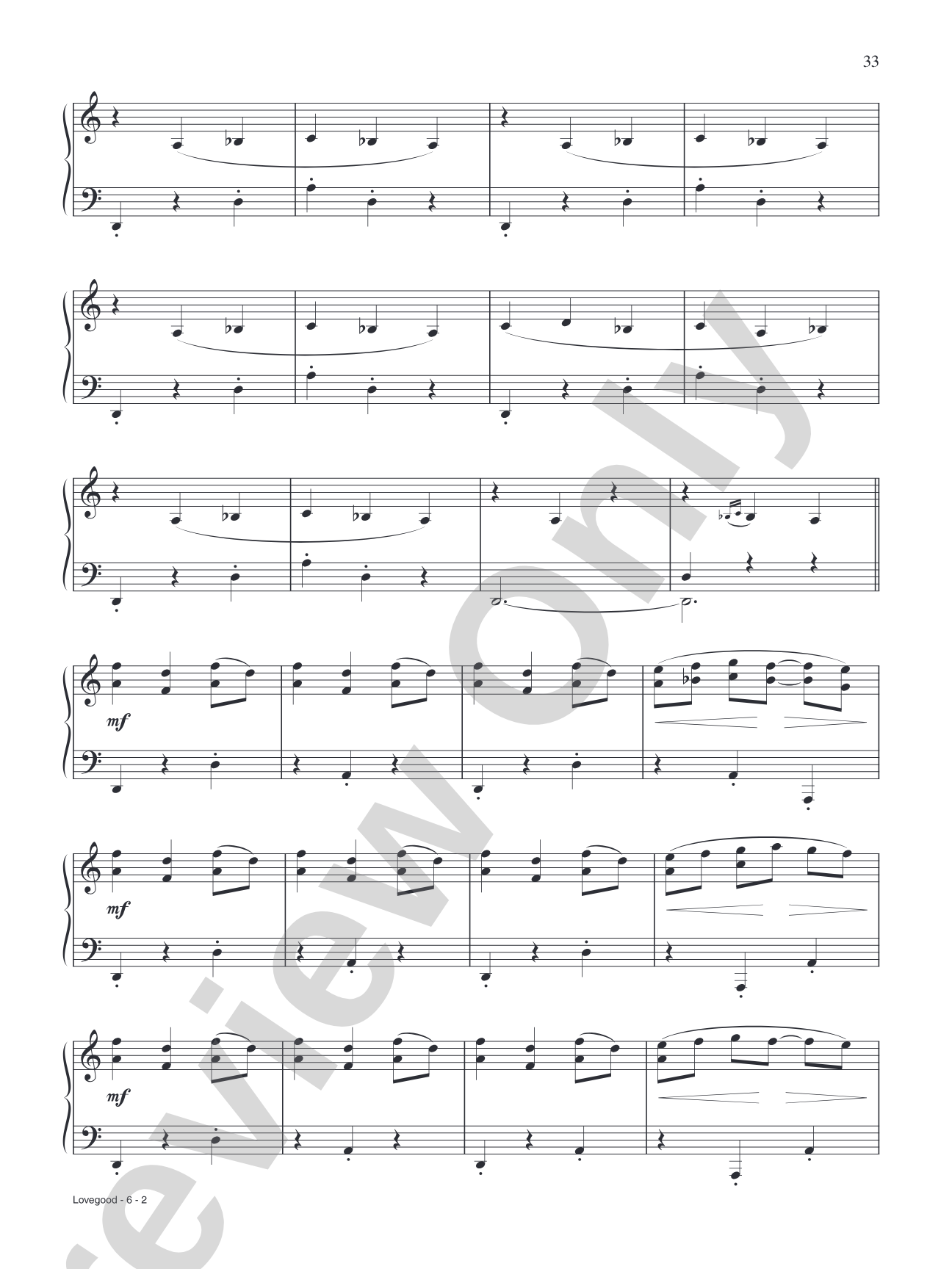 Lovegood (from "Harry Potter & The Deathly Hallows: Part 1"): Piano