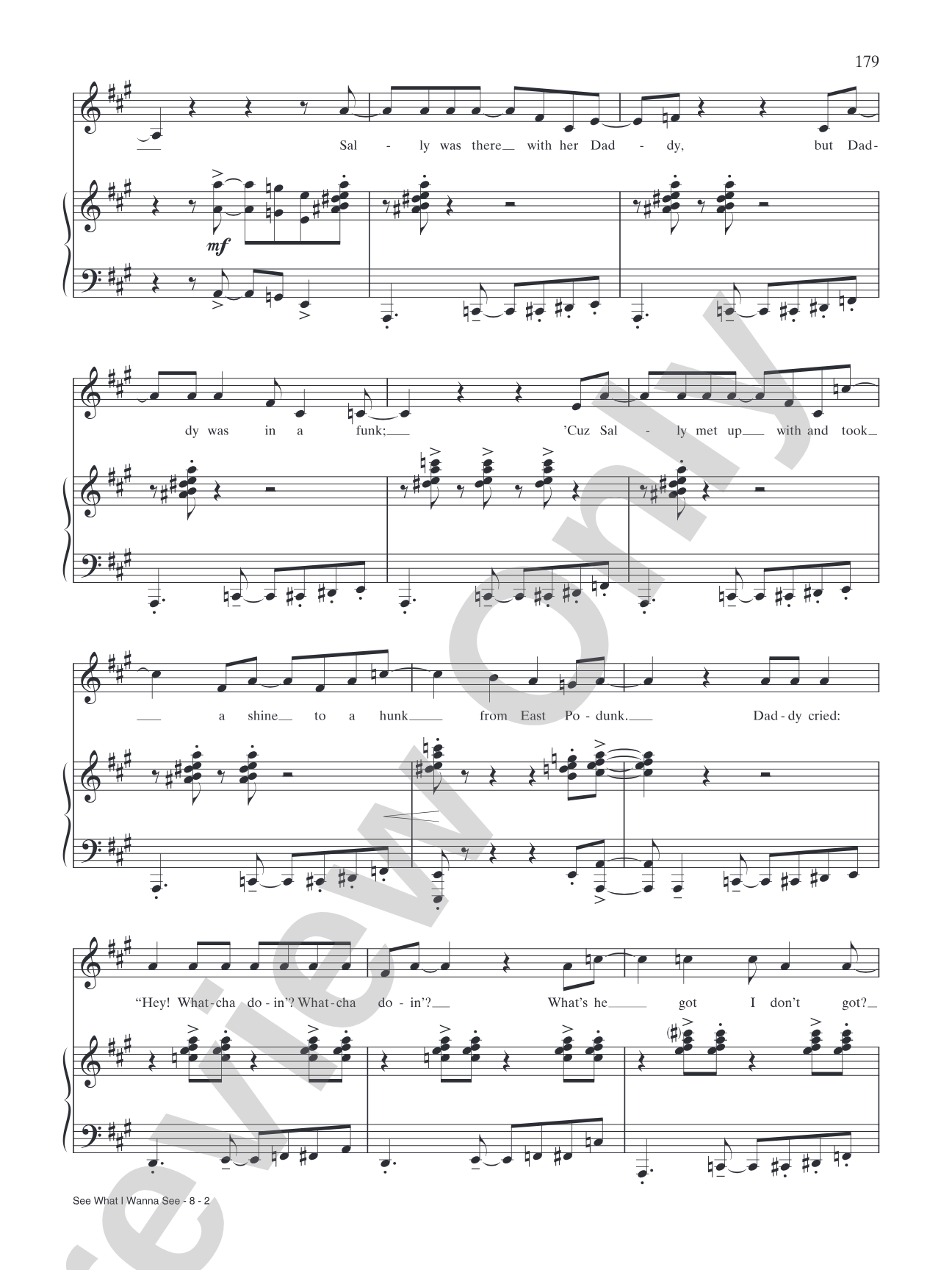 See What I Wanna See (from "See What I Wanna See"): Piano/Vocal/Chords