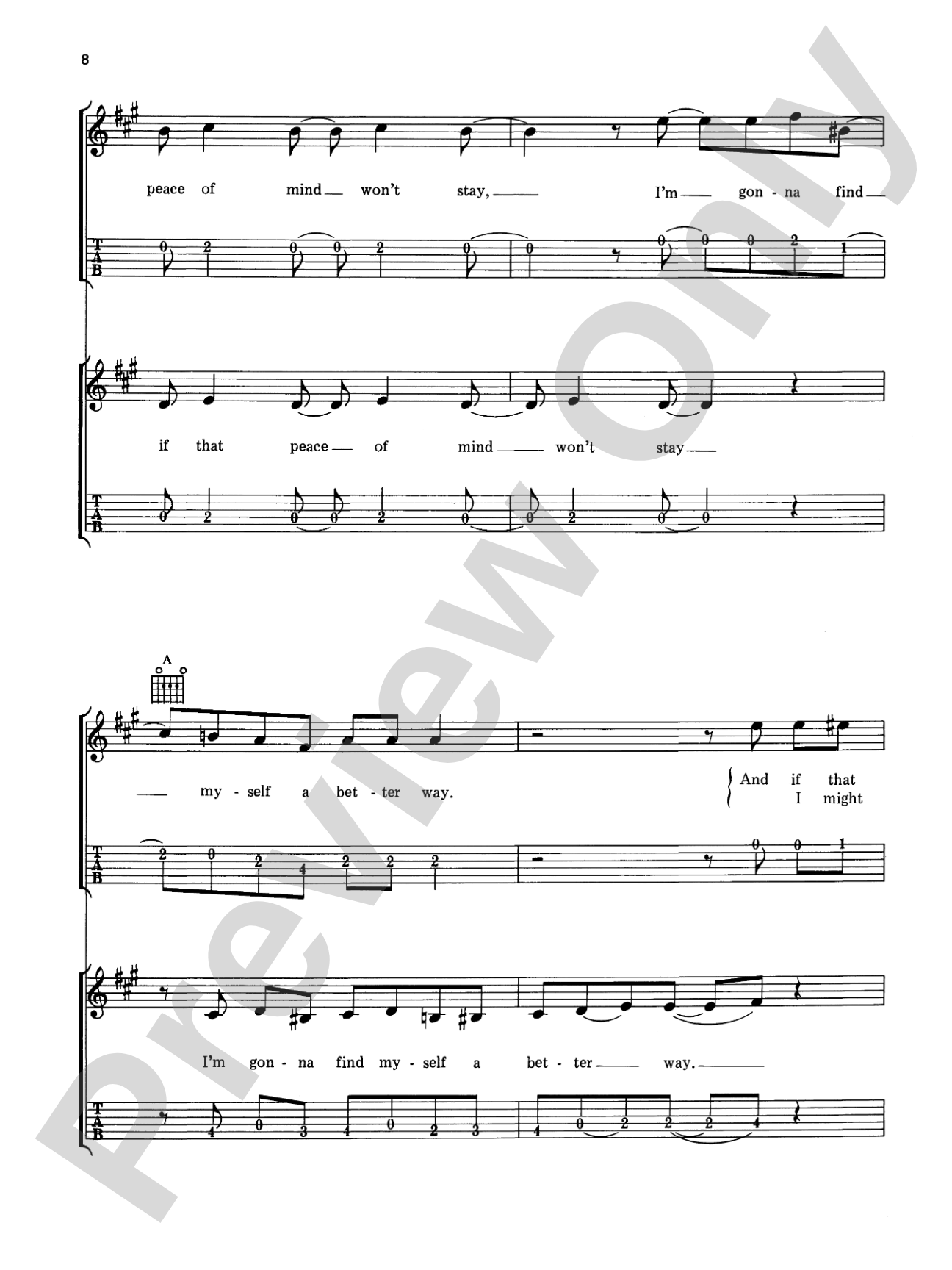 Mockingbird: Piano/Vocal/Chords