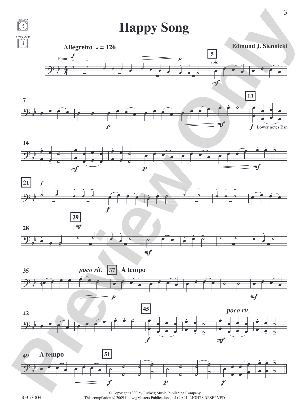 Competition Solos, Book 1 Trombone, Bassoon or Euphonium BC: Solo & Small Ensemble