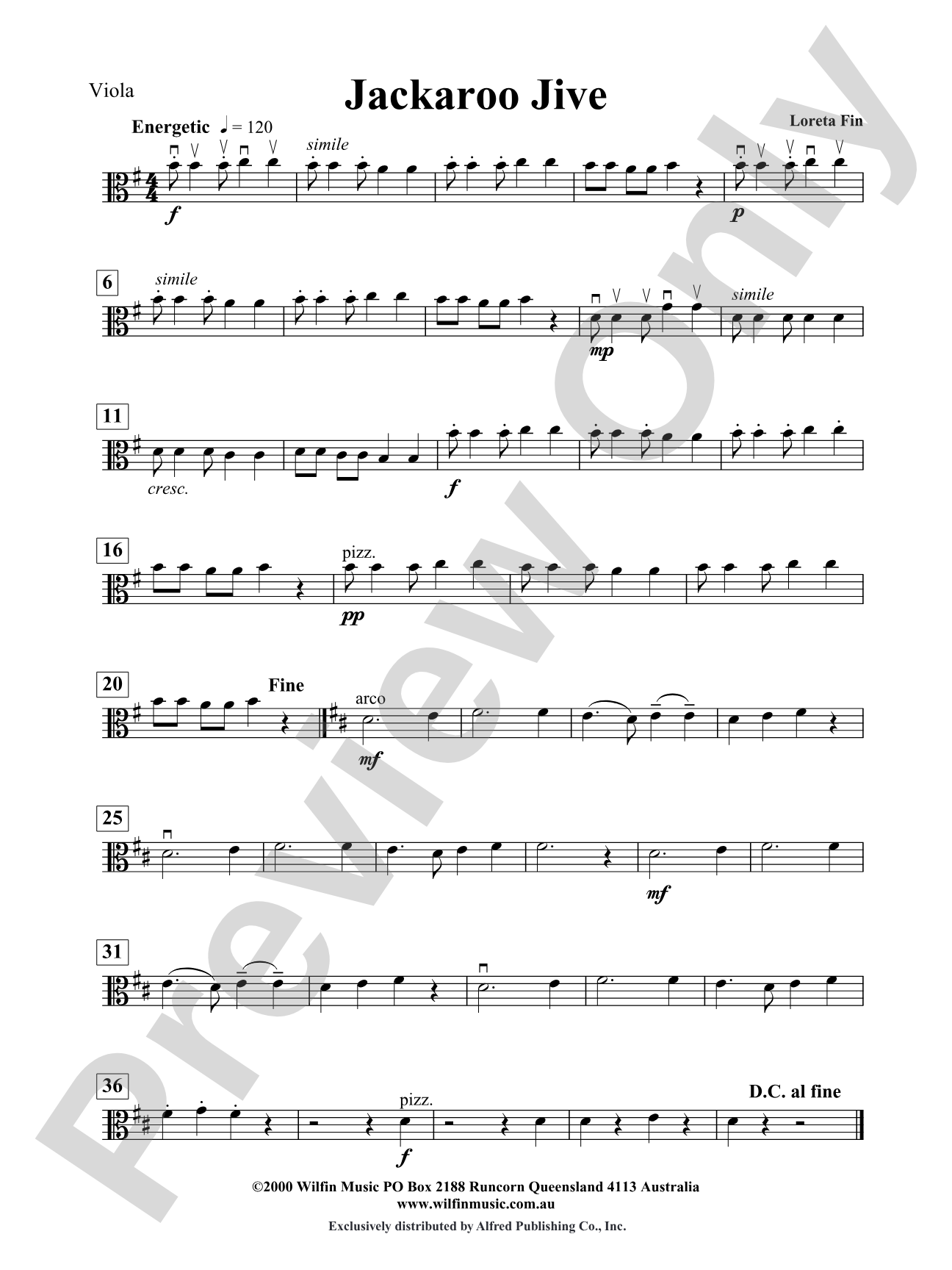 Jackaroo Jive: Viola