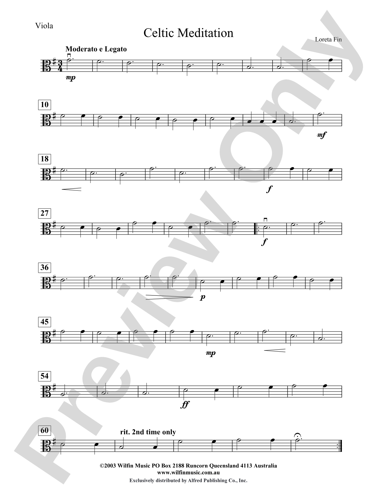 Celtic Meditation: Viola