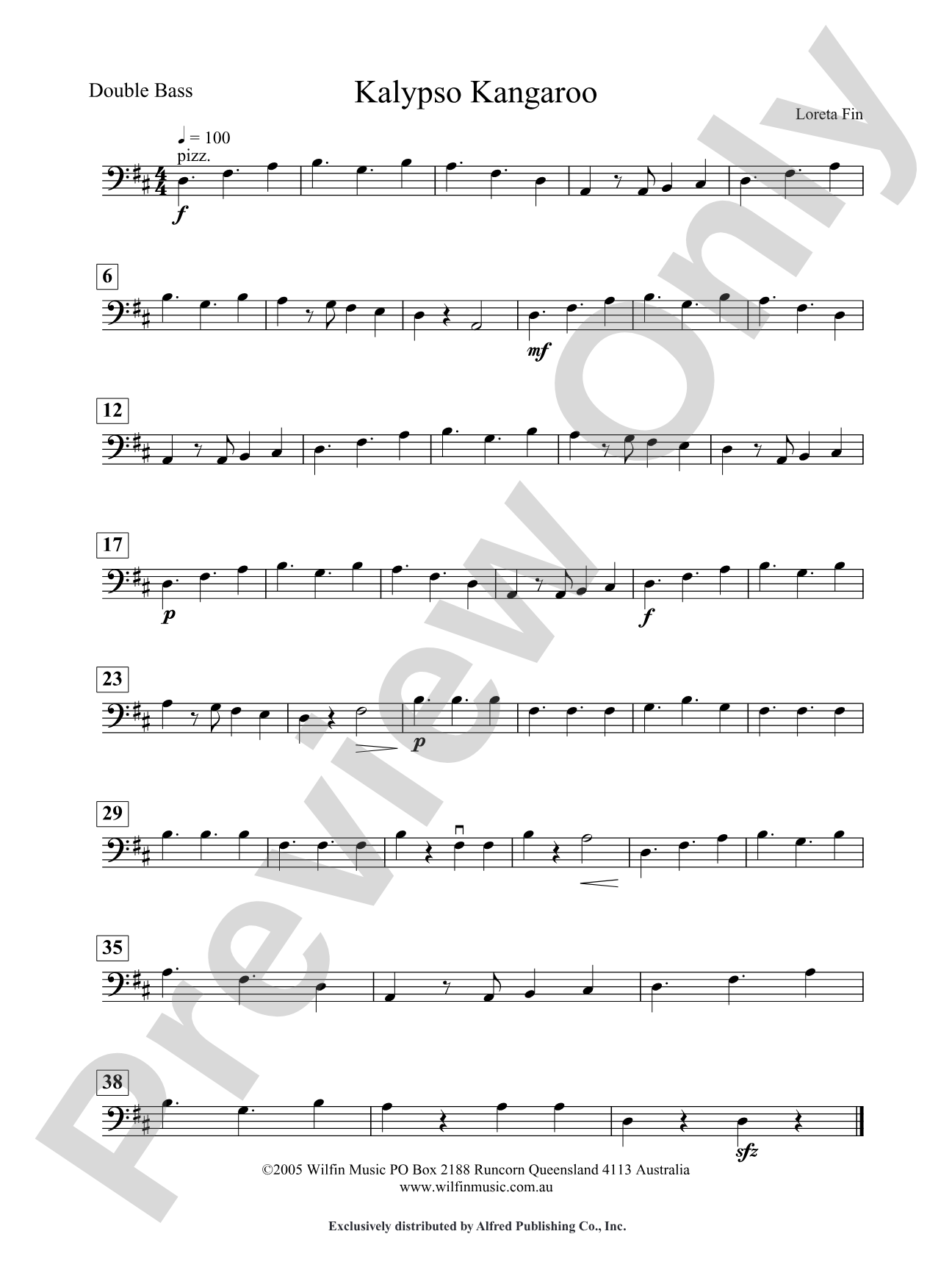 Kalypso Kangaroo: String Bass