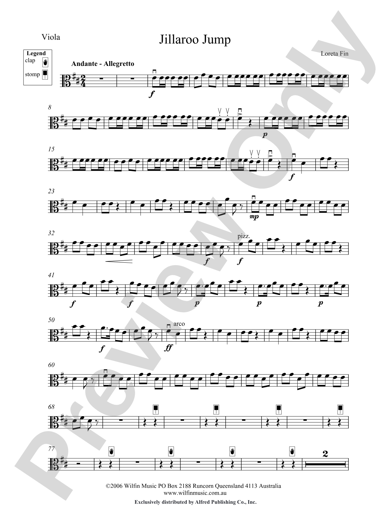 Jillaroo Jump: Viola