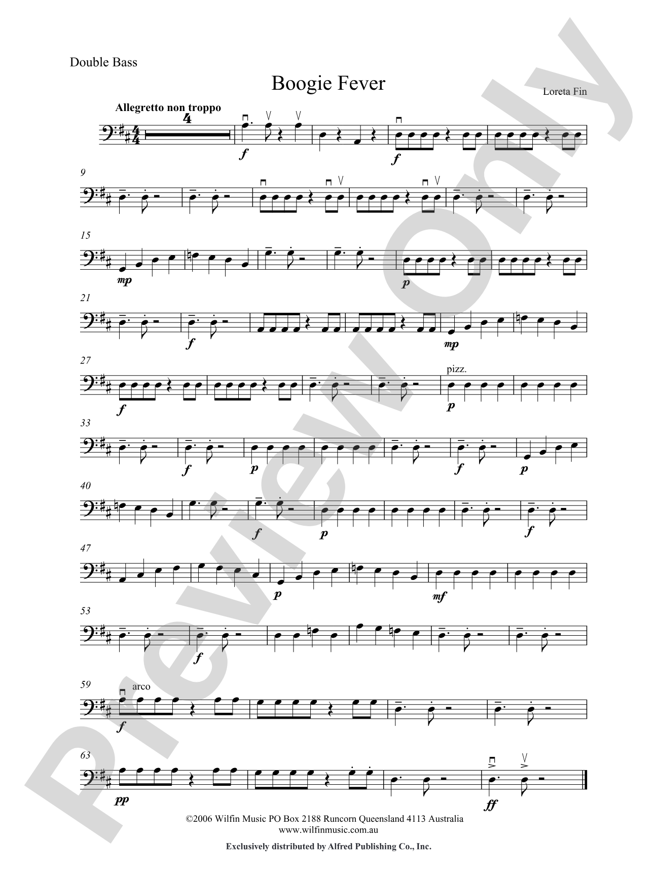 Boogie Fever: String Bass