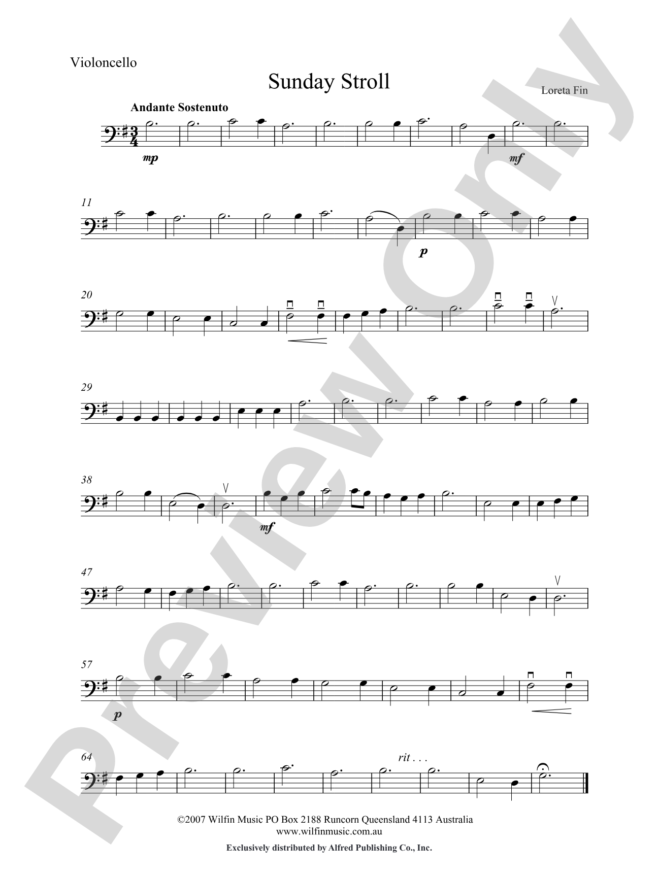 Sunday Stroll: Cello