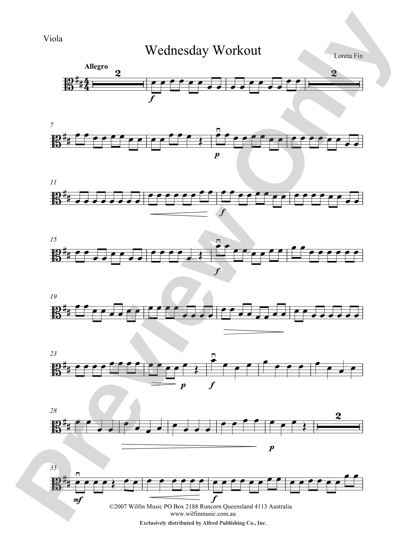 Wednesday Workout: Viola