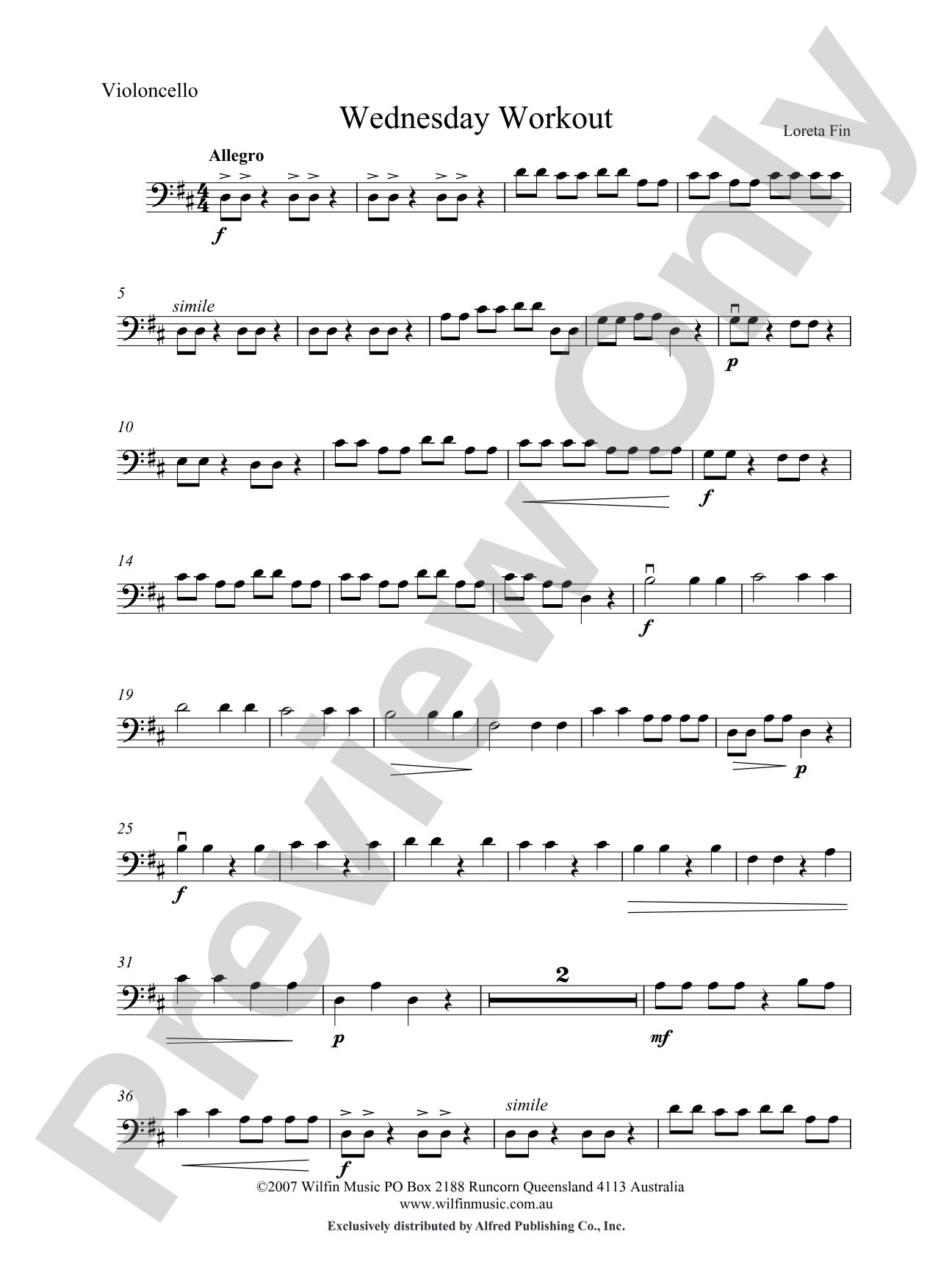 Wednesday Workout: Cello