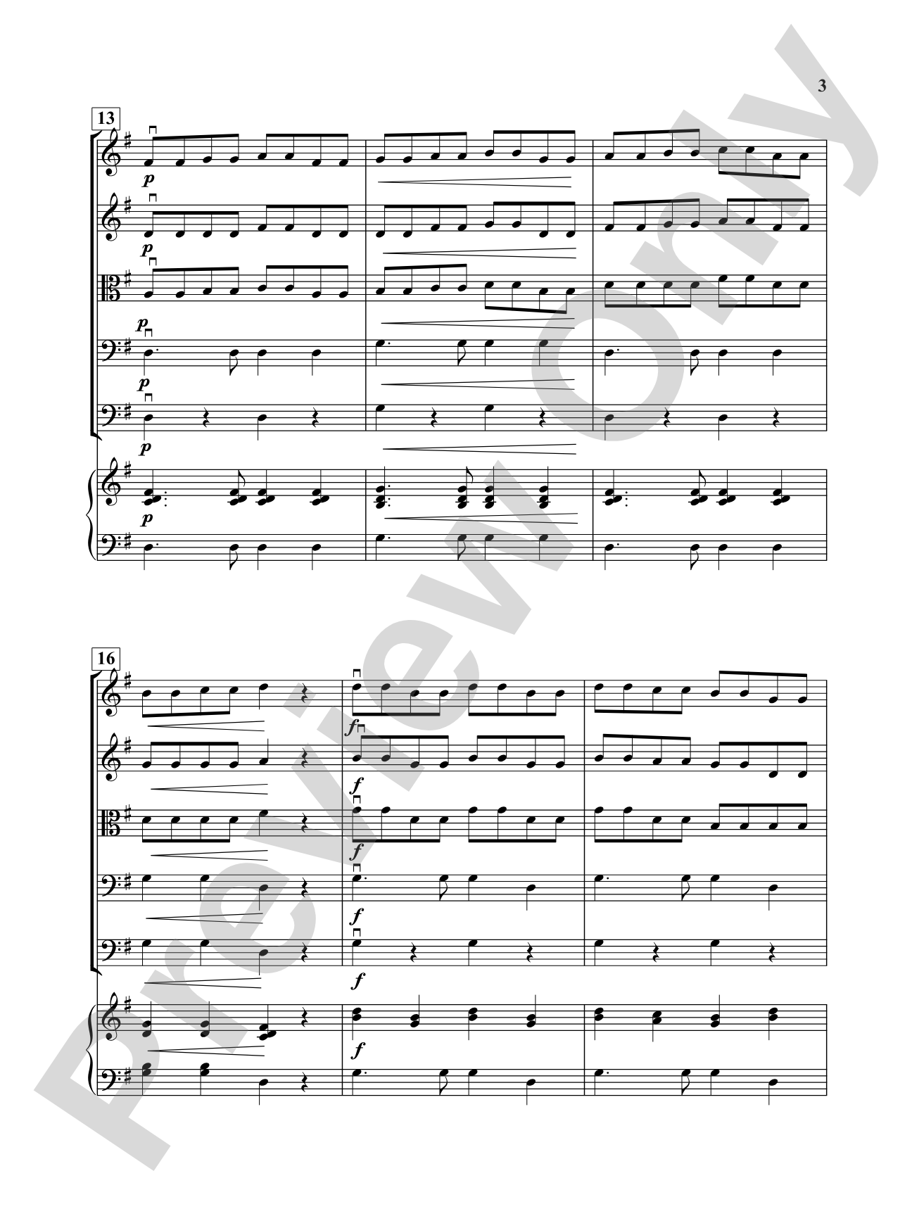 Beez Kneez: String Orchestra Conductor Score & Parts