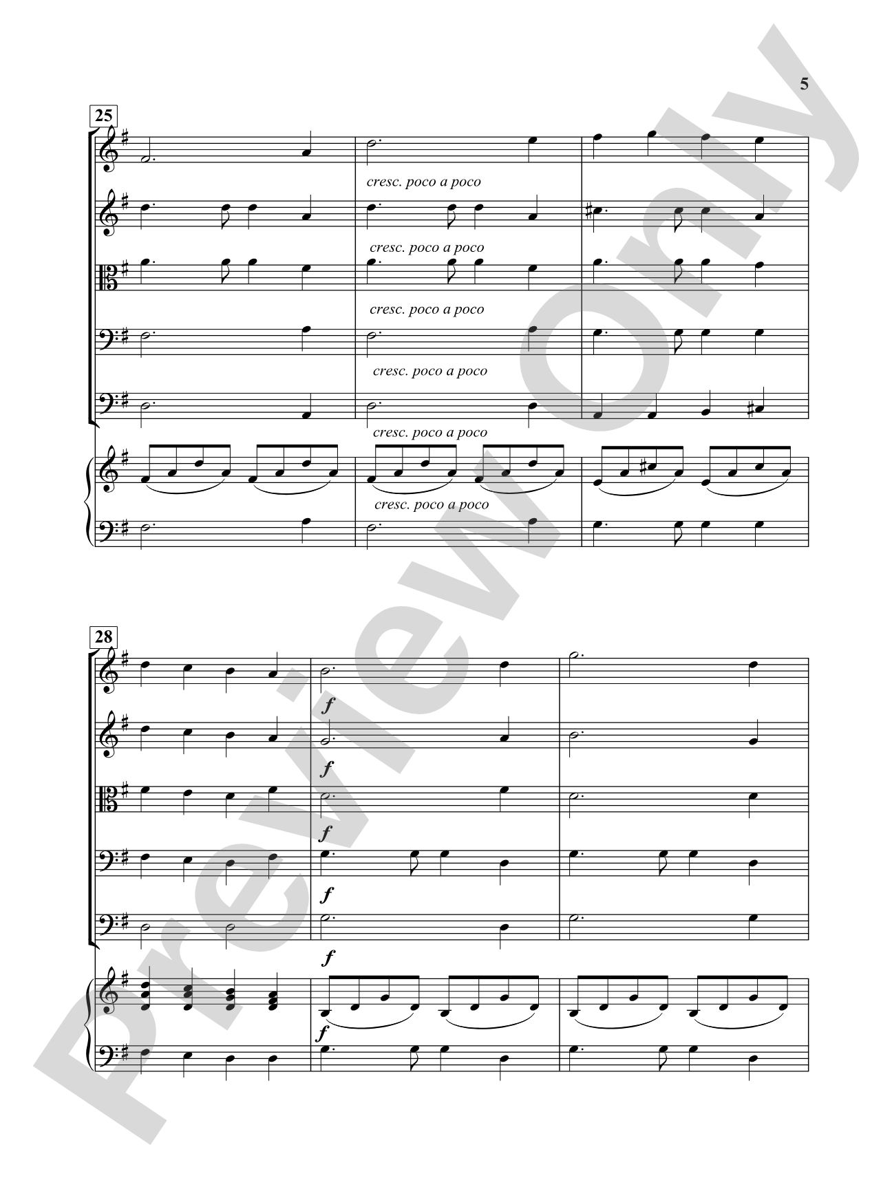 Beez Kneez: String Orchestra Conductor Score & Parts