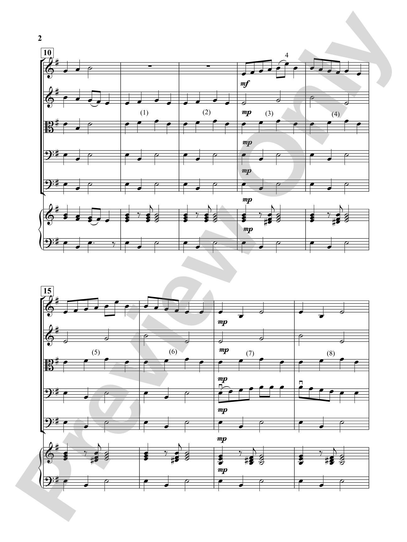 Sad Jacques: Score
