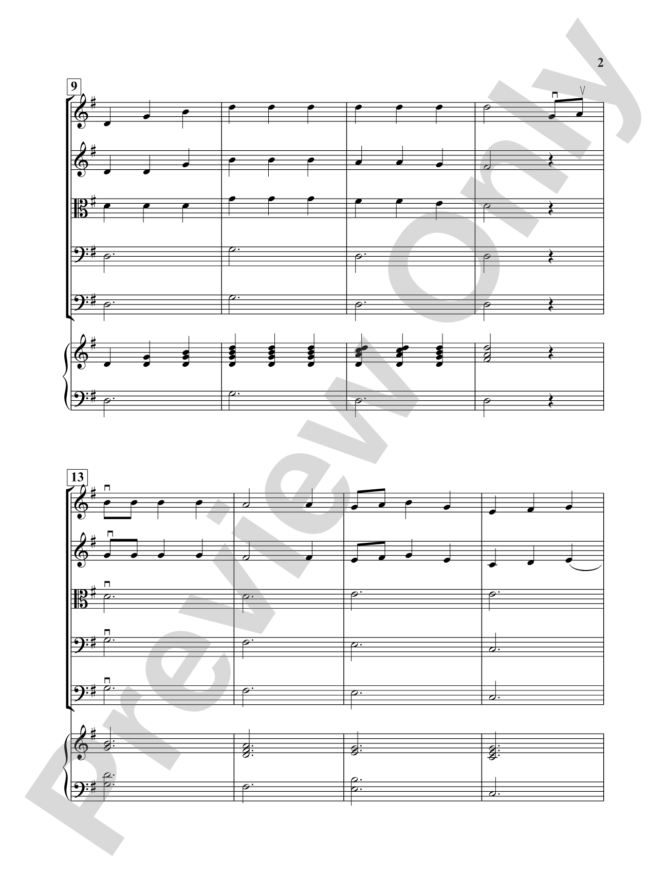 Matilda Learns to Waltz: String Orchestra Conductor Score & Parts