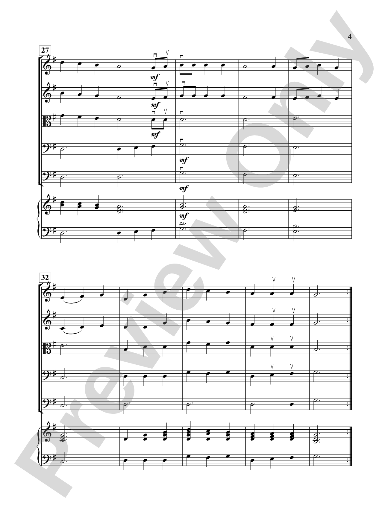Matilda Learns to Waltz: String Orchestra Conductor Score & Parts