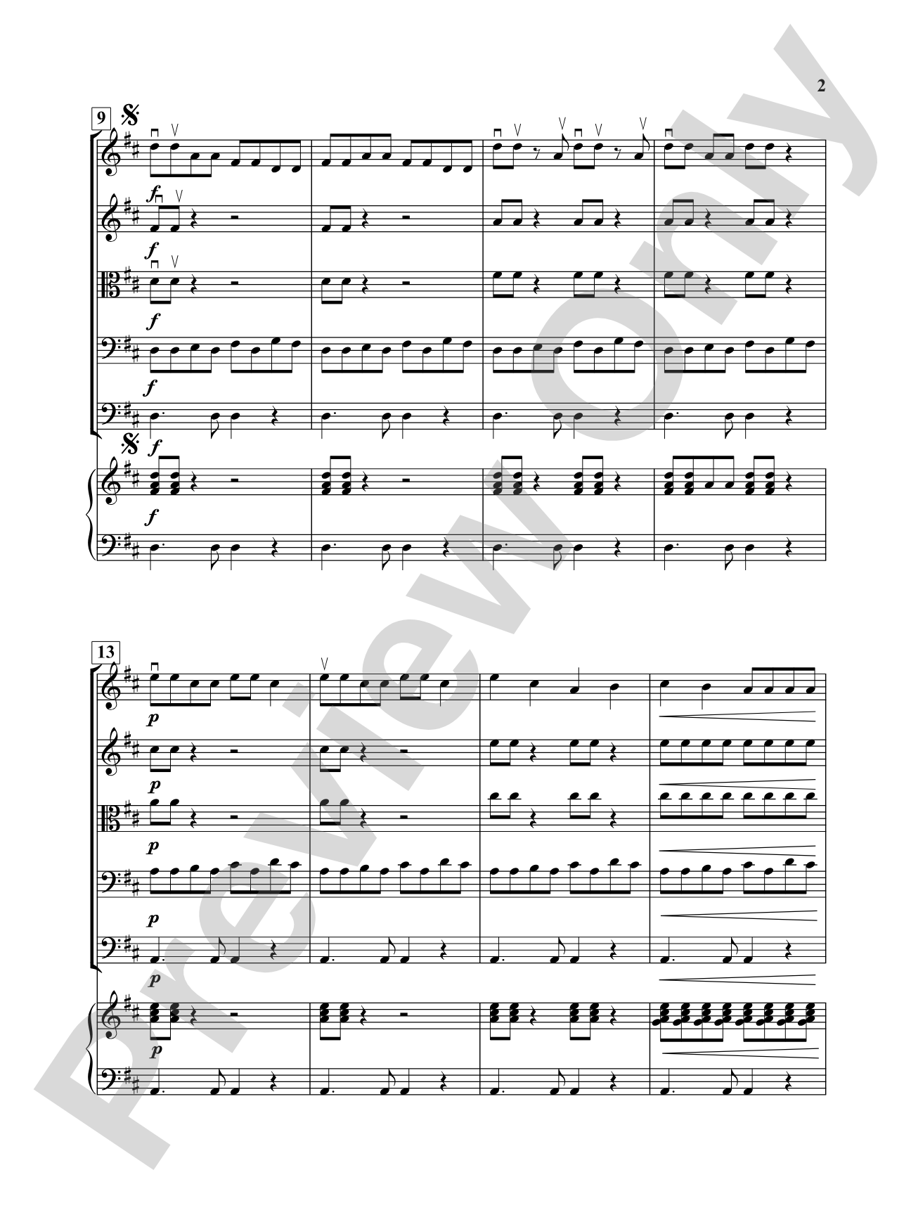 Big Ben Boogie: String Orchestra Conductor Score & Parts
