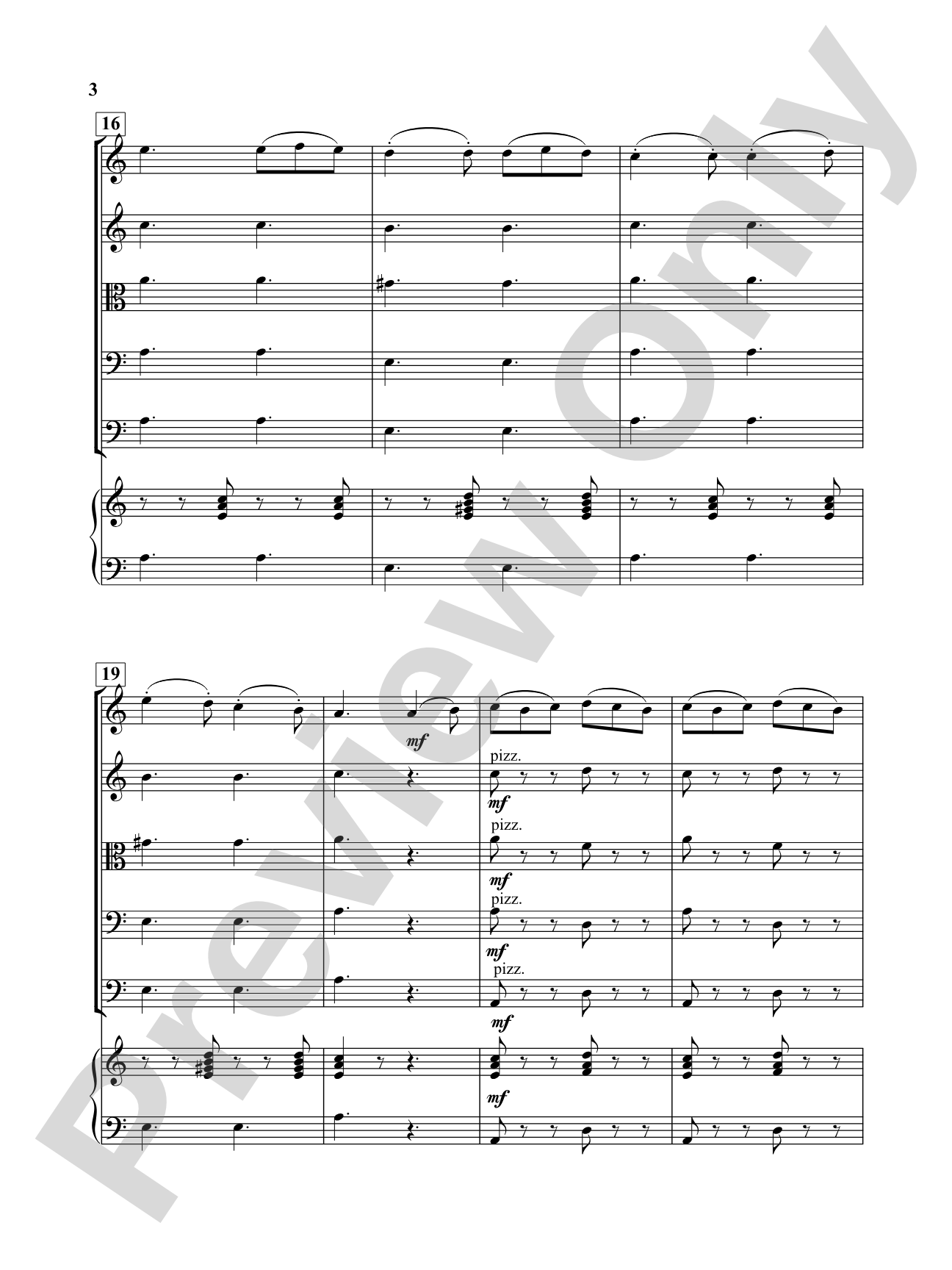 Viva Italia (Tarentella): String Orchestra Conductor Score & Parts