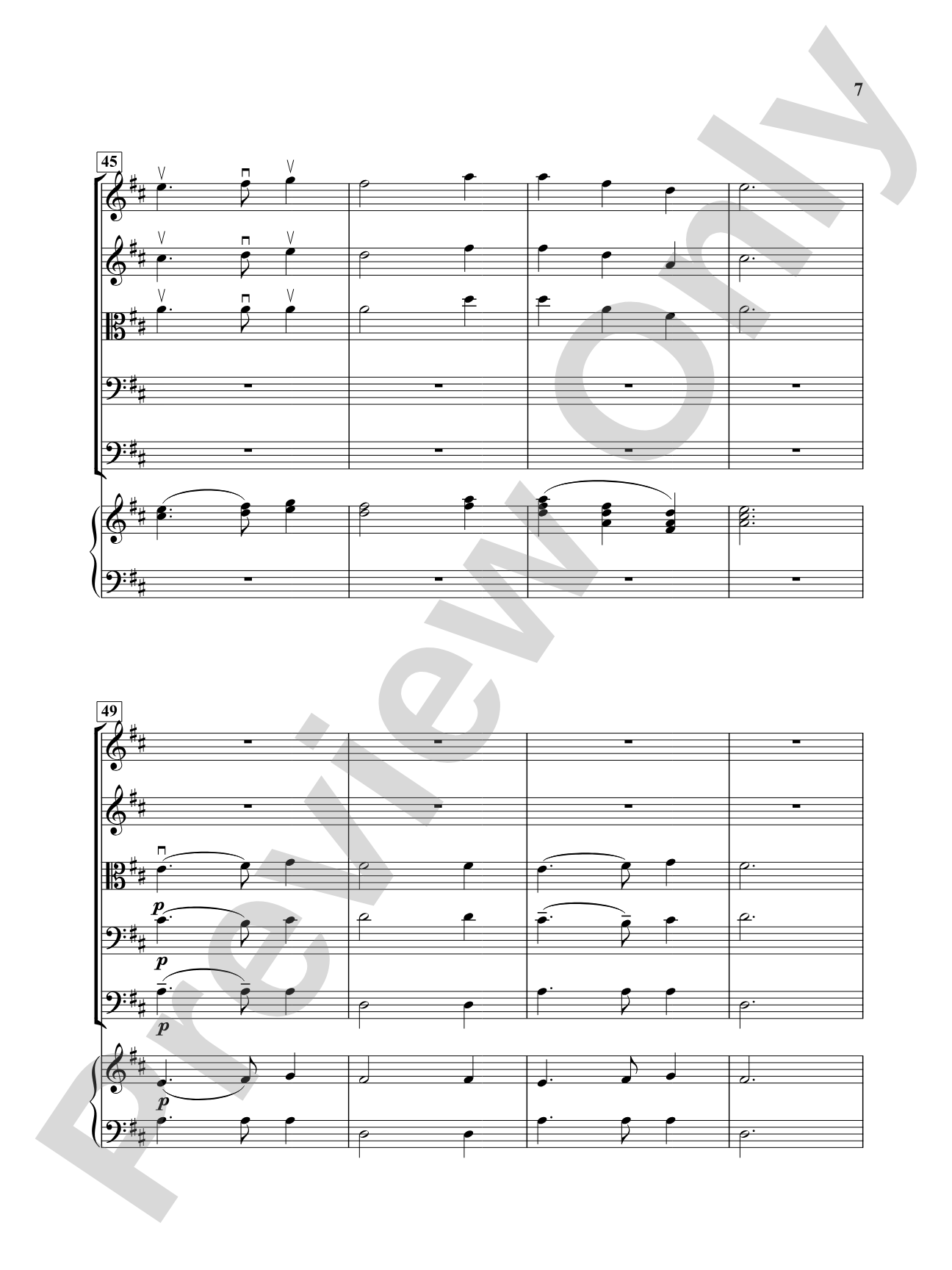 Cockatoo Three Step: String Orchestra Conductor Score & Parts