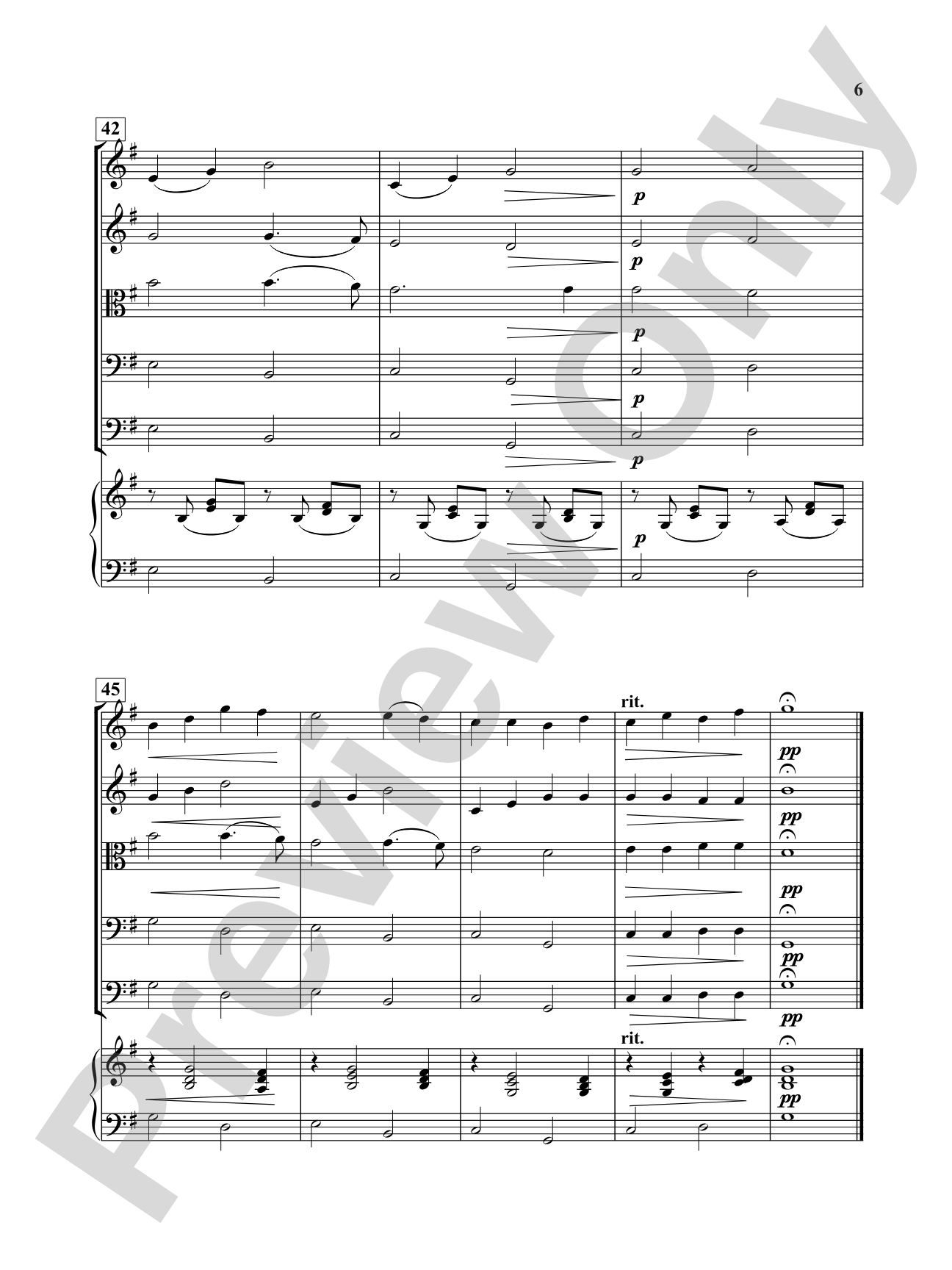 Pachelbel's Canon: String Orchestra Conductor Score & Parts