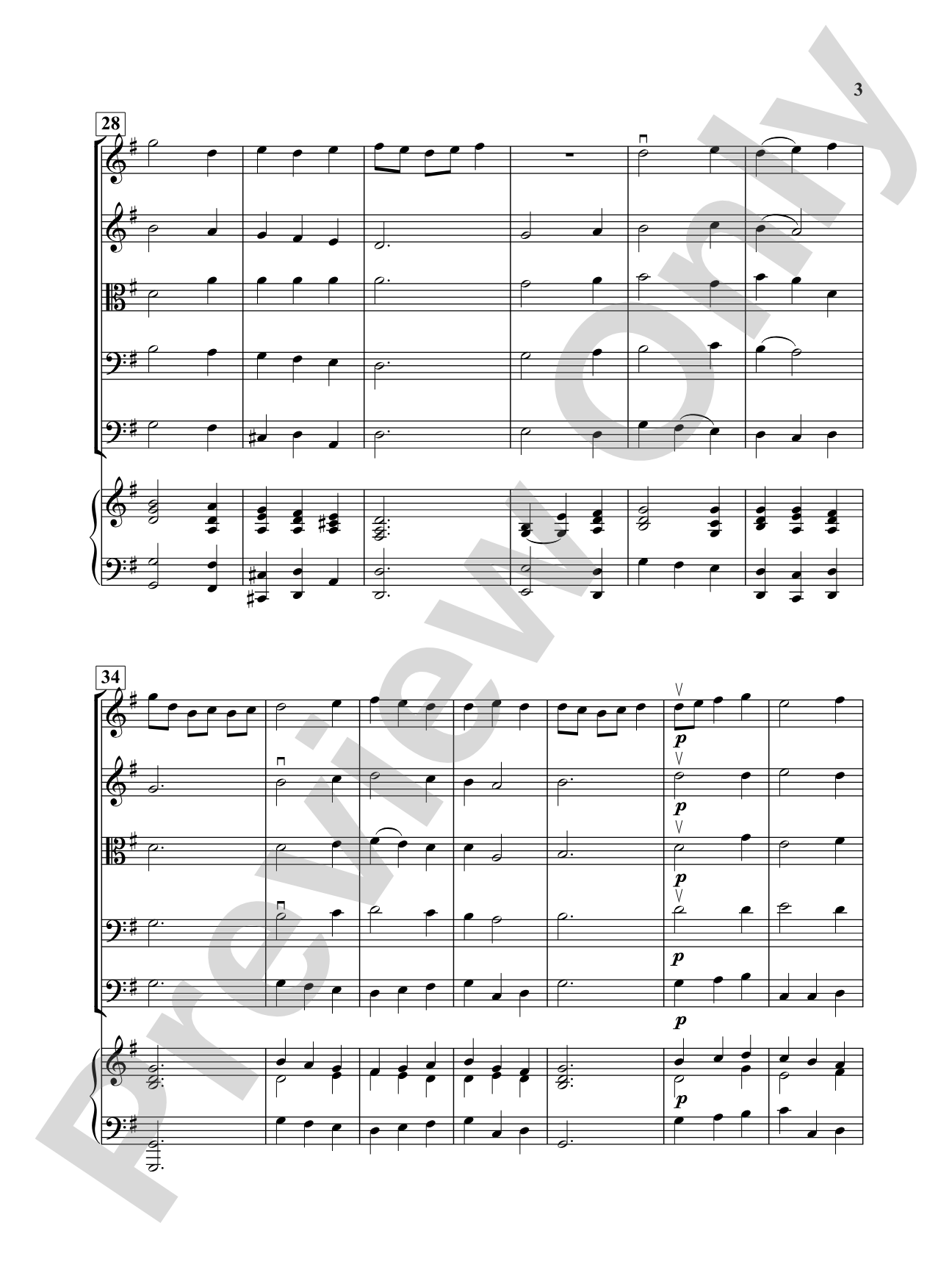 Chorale: String Orchestra Conductor Score & Parts