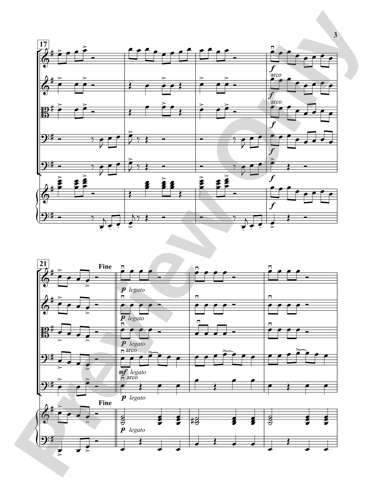 Snap, Crackle and Pop: String Orchestra Conductor Score & Parts