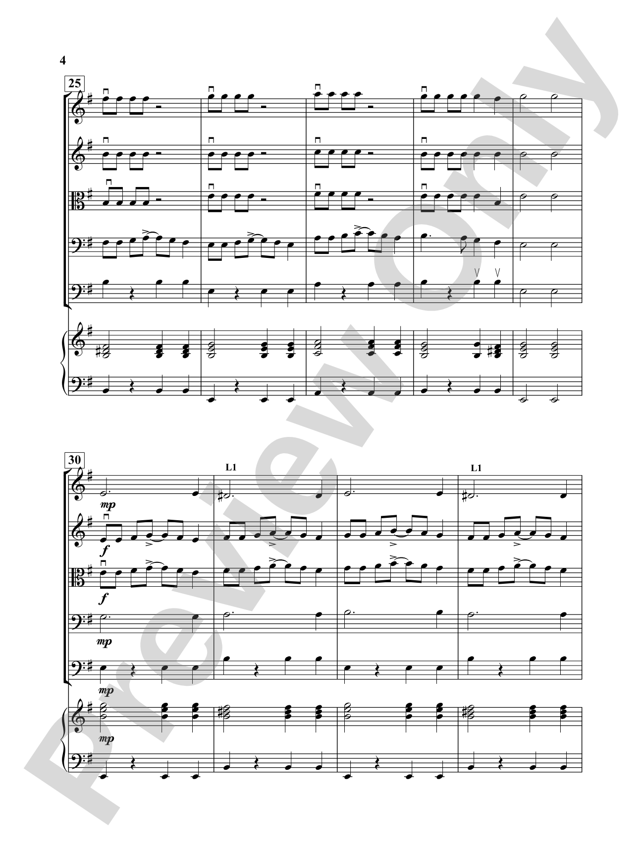 Snap, Crackle and Pop: String Orchestra Conductor Score & Parts