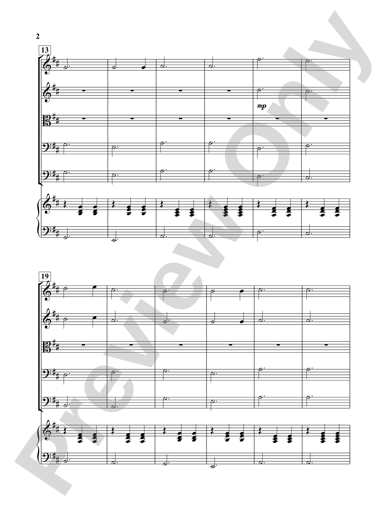 Waltz-A-Round: String Orchestra Conductor Score & Parts