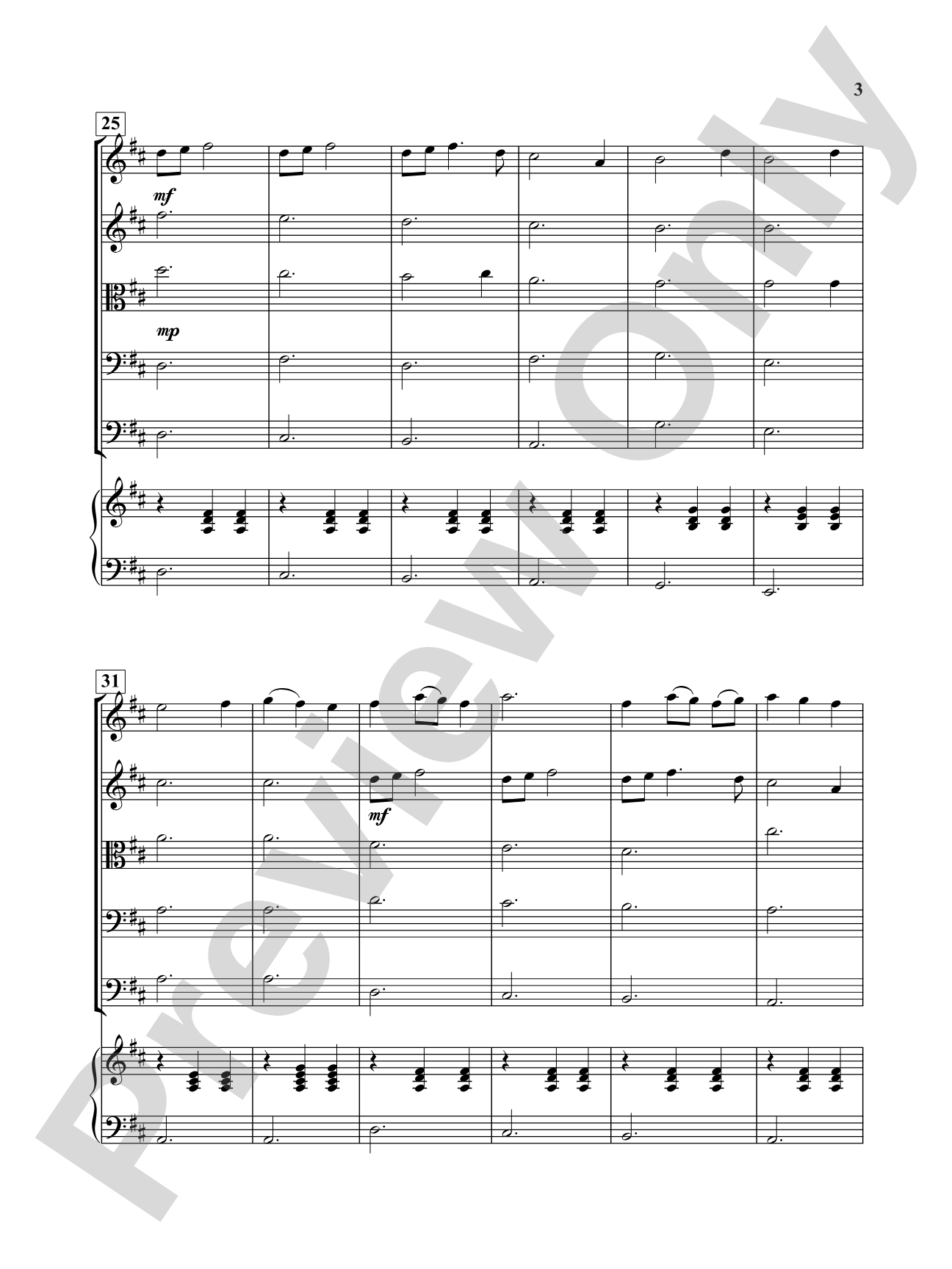 Waltz-A-Round: String Orchestra Conductor Score & Parts