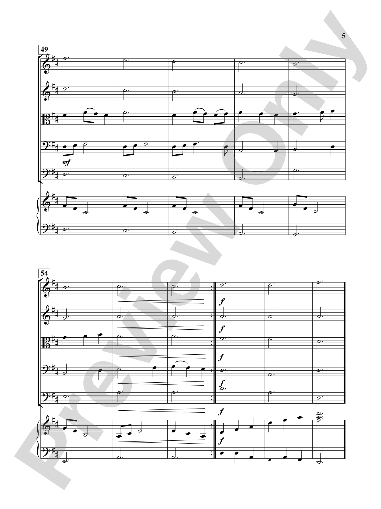 Waltz-A-Round: String Orchestra Conductor Score & Parts