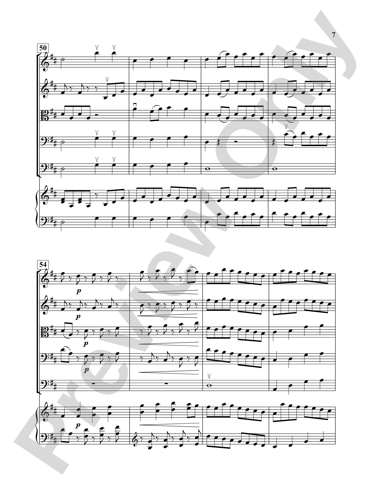 Andante and Rondo: String Orchestra Conductor Score & Parts