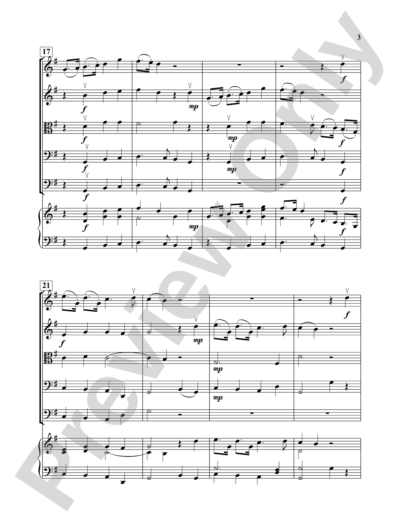 Majestic March: String Orchestra Conductor Score & Parts